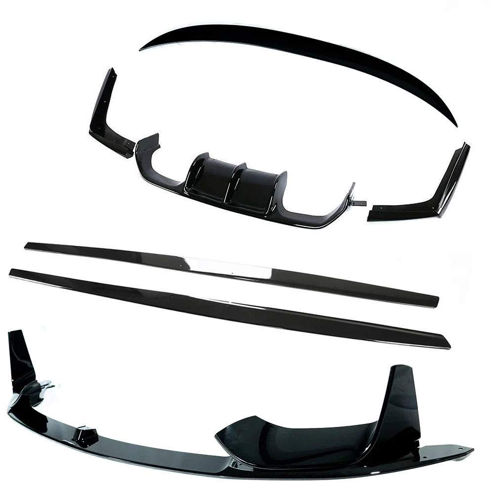 BMW M4 (F83) CONVERTIBLE FULL GLOSS BLACK KIT-Kit-BLAK BY CT-CT Carbon - High-quality carbon fiber and gloss black aerodynamic parts for premium sports and luxury vehicles.