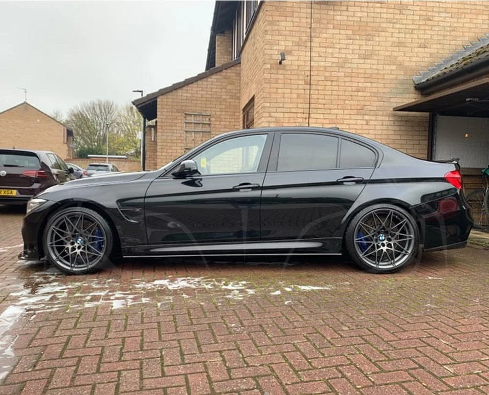 CT CARBON Splitter BMW M3 (F80) SALOON FULL CARBON FIBRE KIT - V STYLE