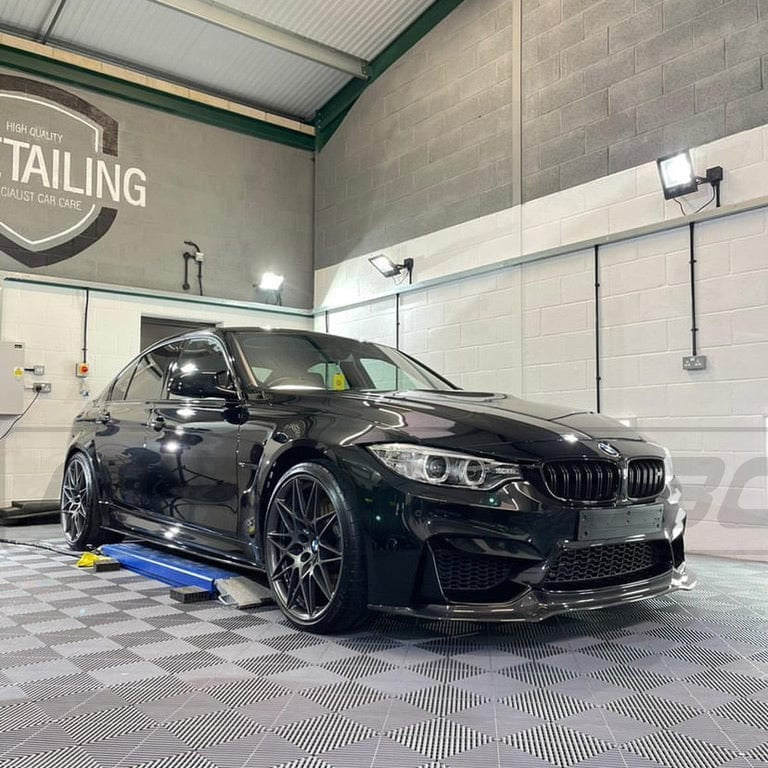 CT CARBON Splitter BMW M3 (F80) SALOON FULL CARBON FIBRE KIT - V STYLE