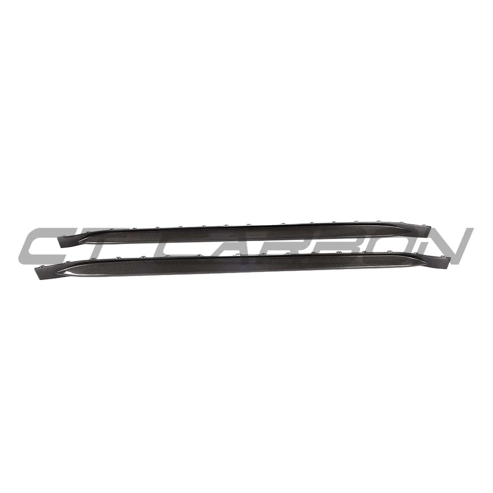 BMW M3 G80/G81 CARBON FIBRE SIDE SKIRT REPLACEMENT & EXTENSION - CT DESIGN