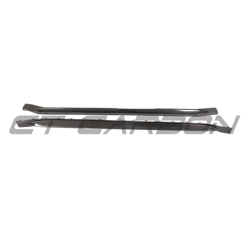 BMW M3 G80/G81 CARBON FIBRE SIDE SKIRT REPLACEMENT - V4 - CT DESIGN