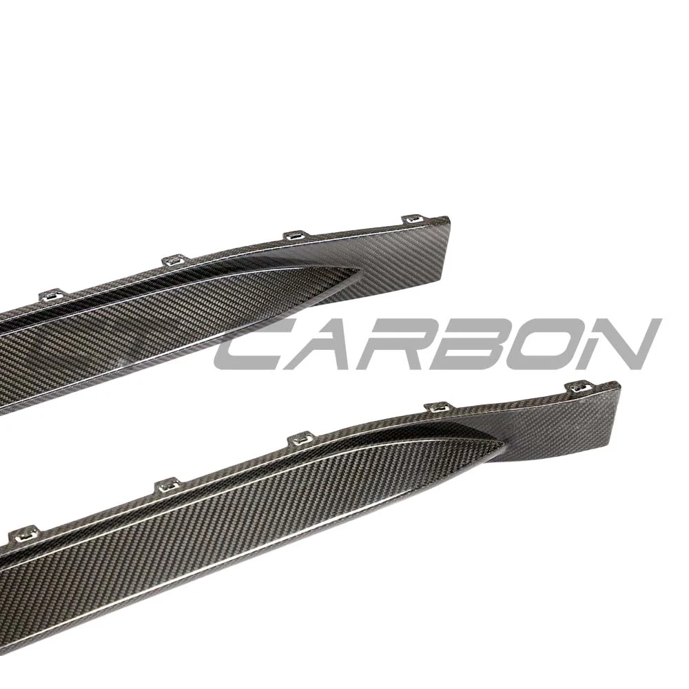BMW M3 G80/G81 CARBON FIBRE SIDE SKIRT REPLACEMENT - V4 - CT DESIGN