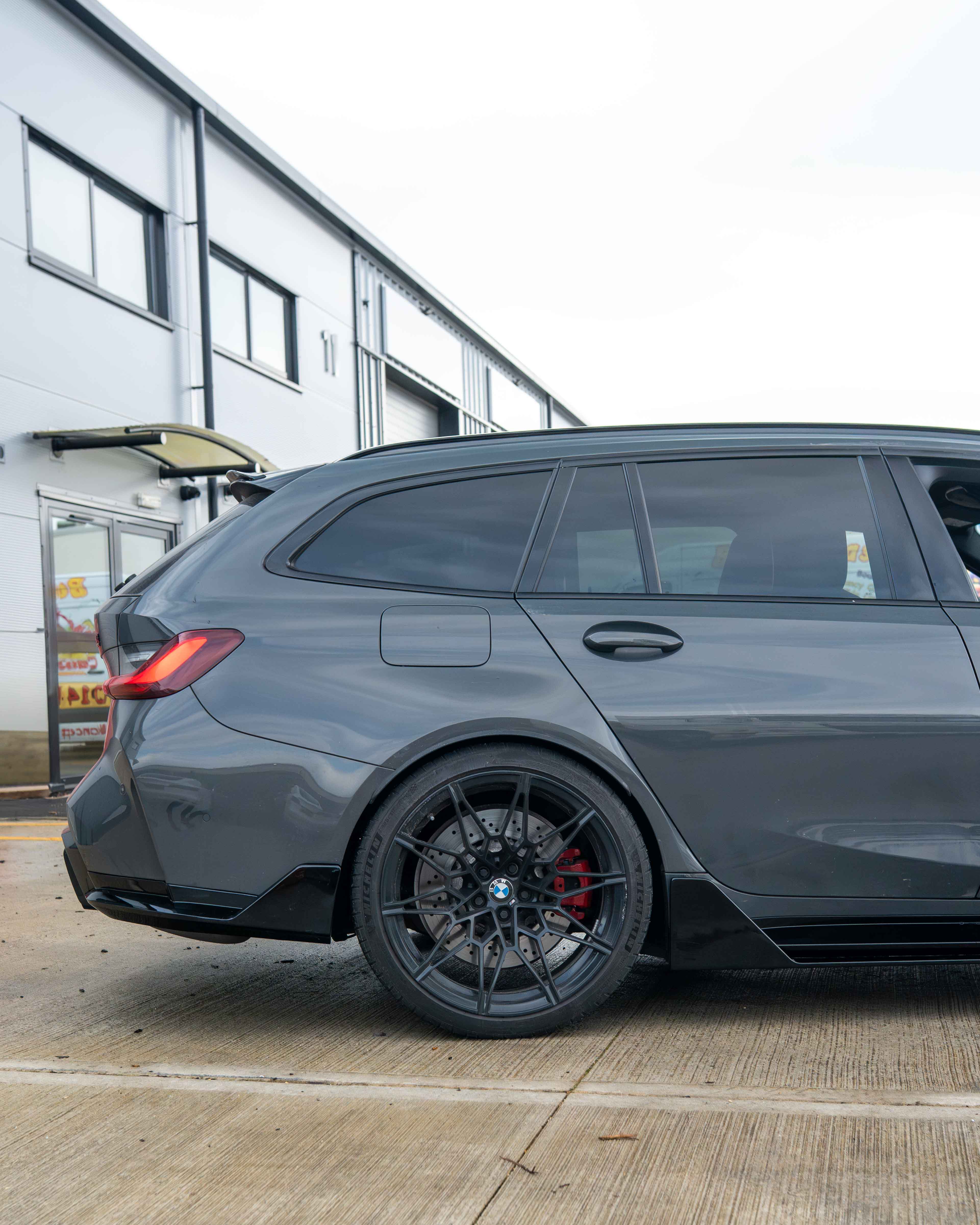 BMW M3 G80 & G81 GLOSS BLACK SIDE SKIRTS - MP STYLE-Side Skirts-BLAK BY CT-CT Carbon - High-quality carbon fiber and gloss black aerodynamic parts for premium sports and luxury vehicles.