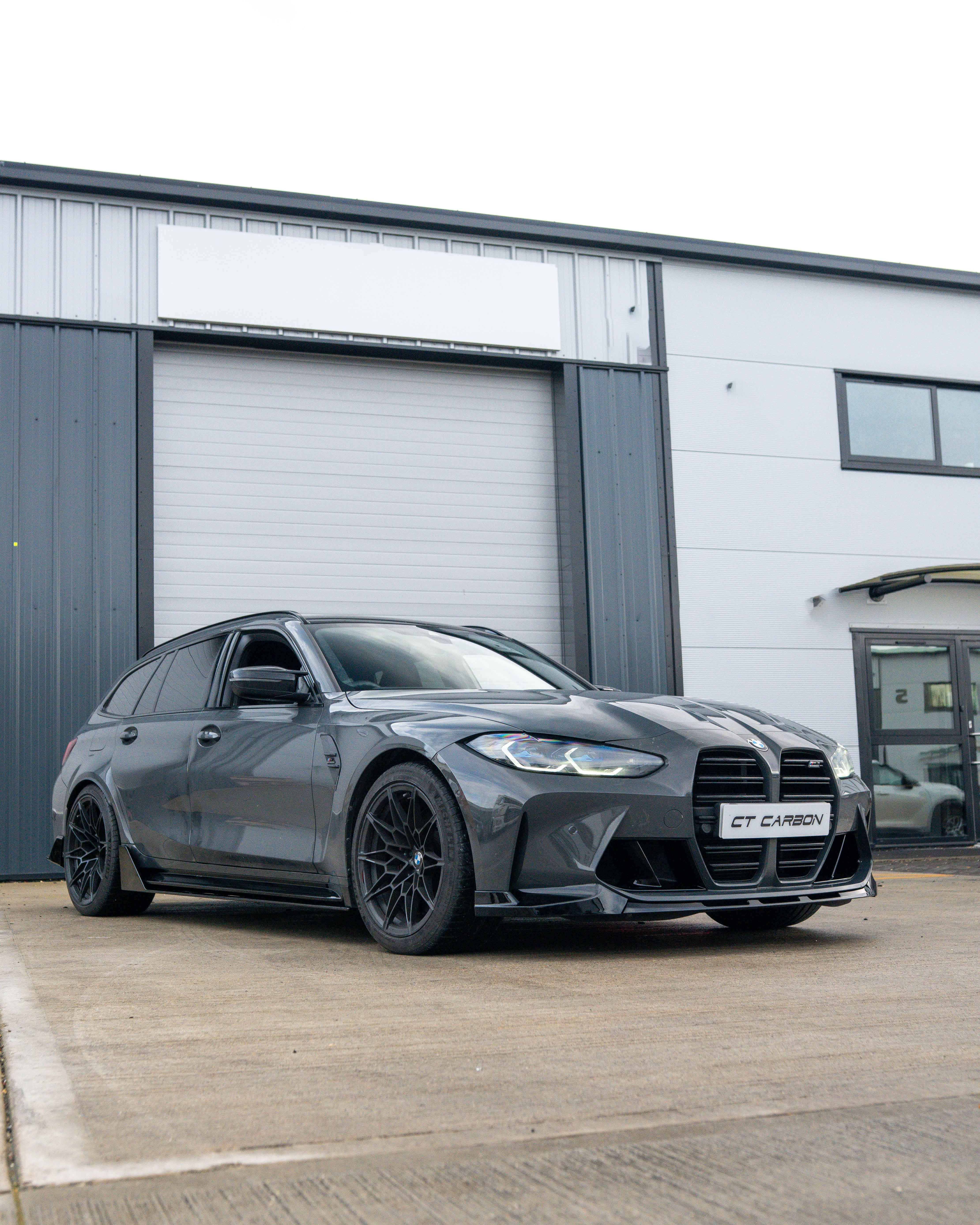 BMW M3 G80 & G81 GLOSS BLACK SIDE SKIRTS - MP STYLE-Side Skirts-BLAK BY CT-CT Carbon - High-quality carbon fiber and gloss black aerodynamic parts for premium sports and luxury vehicles.