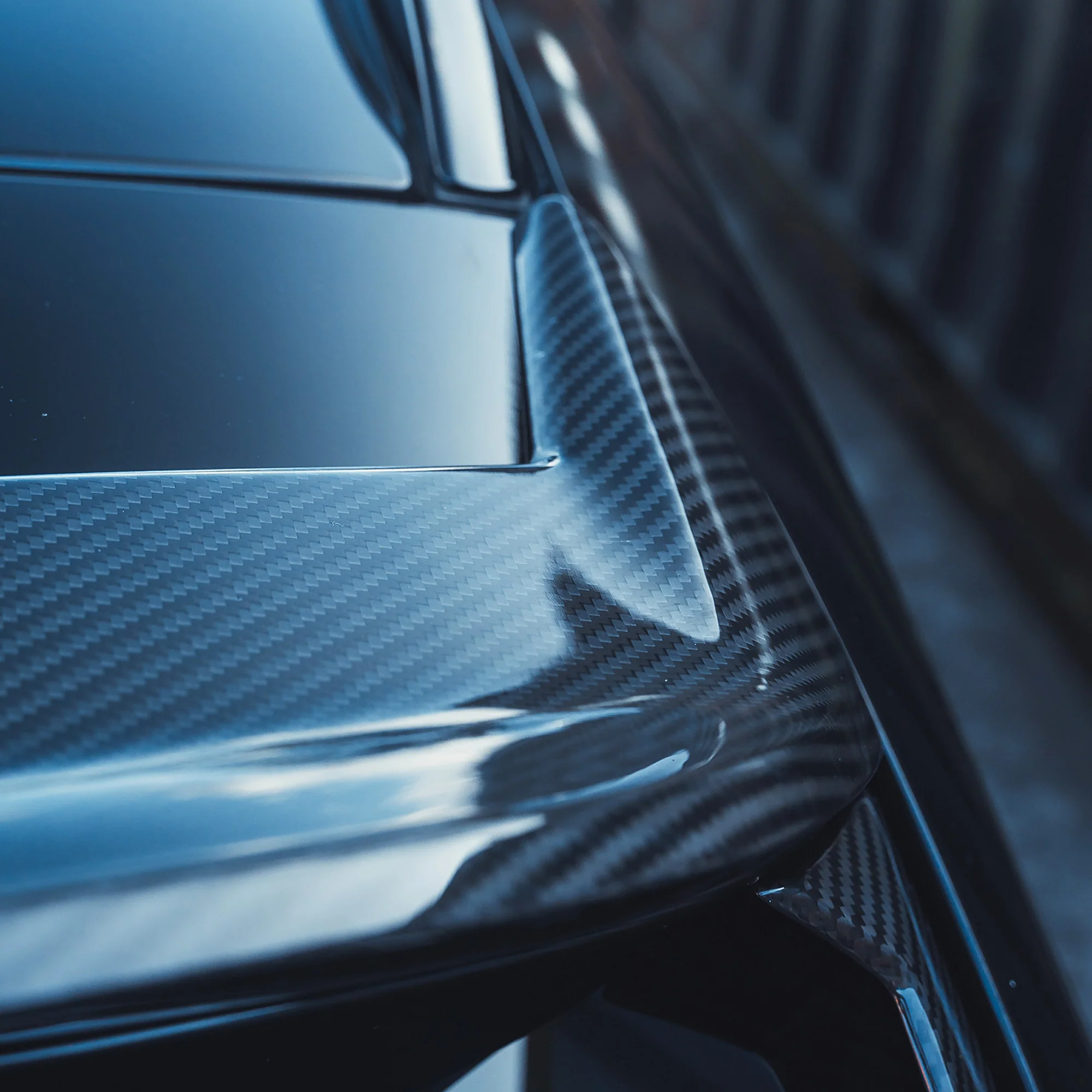 BMW M3 G81 CARBON FIBRE SPOILER - CT DESIGN V2-Spoiler-CT CARBON-CT Carbon - High-quality carbon fiber and gloss black aerodynamic parts for premium sports and luxury vehicles.