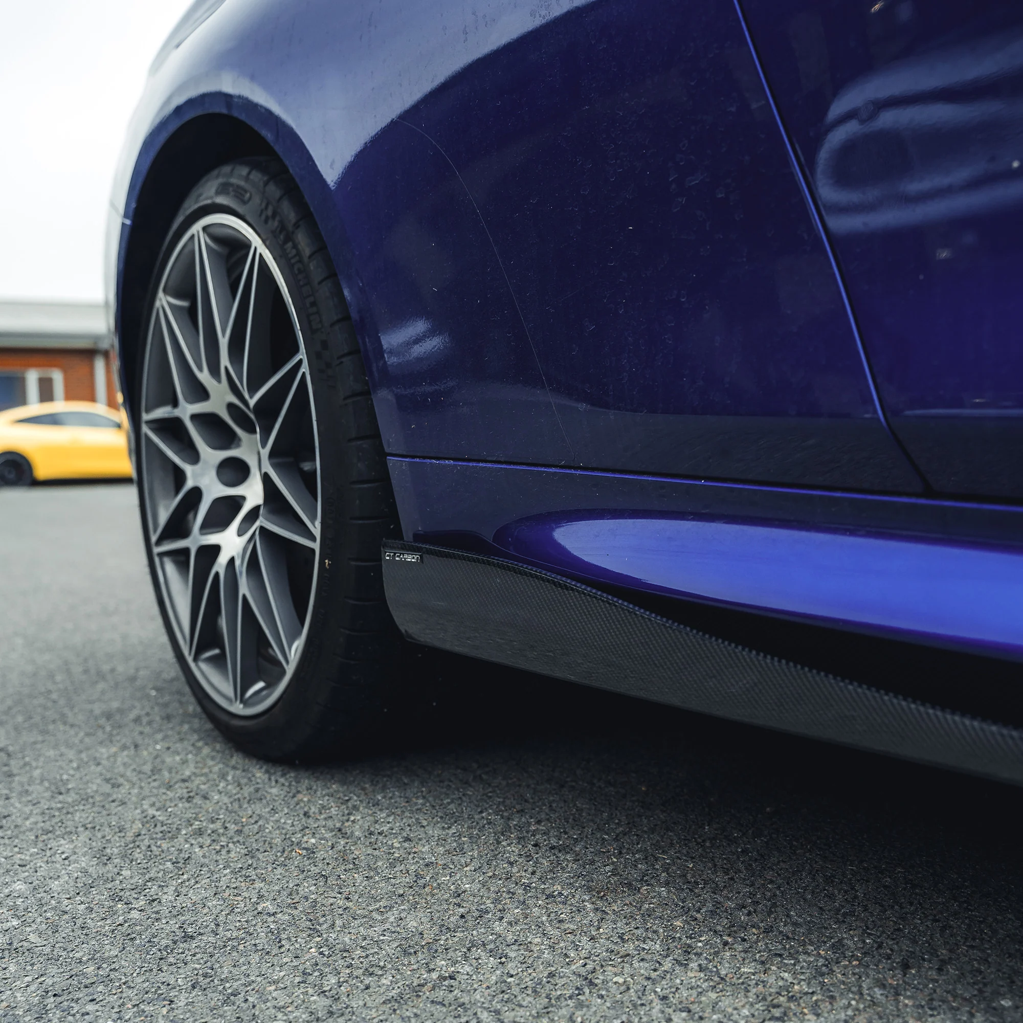 BMW M3/M4 (F80 F82 F83) CARBON FIBRE SIDE SKIRTS - 3D STYLE-Side Skirts-CT CARBON-CT Carbon - High-quality carbon fiber and gloss black aerodynamic parts for premium sports and luxury vehicles.