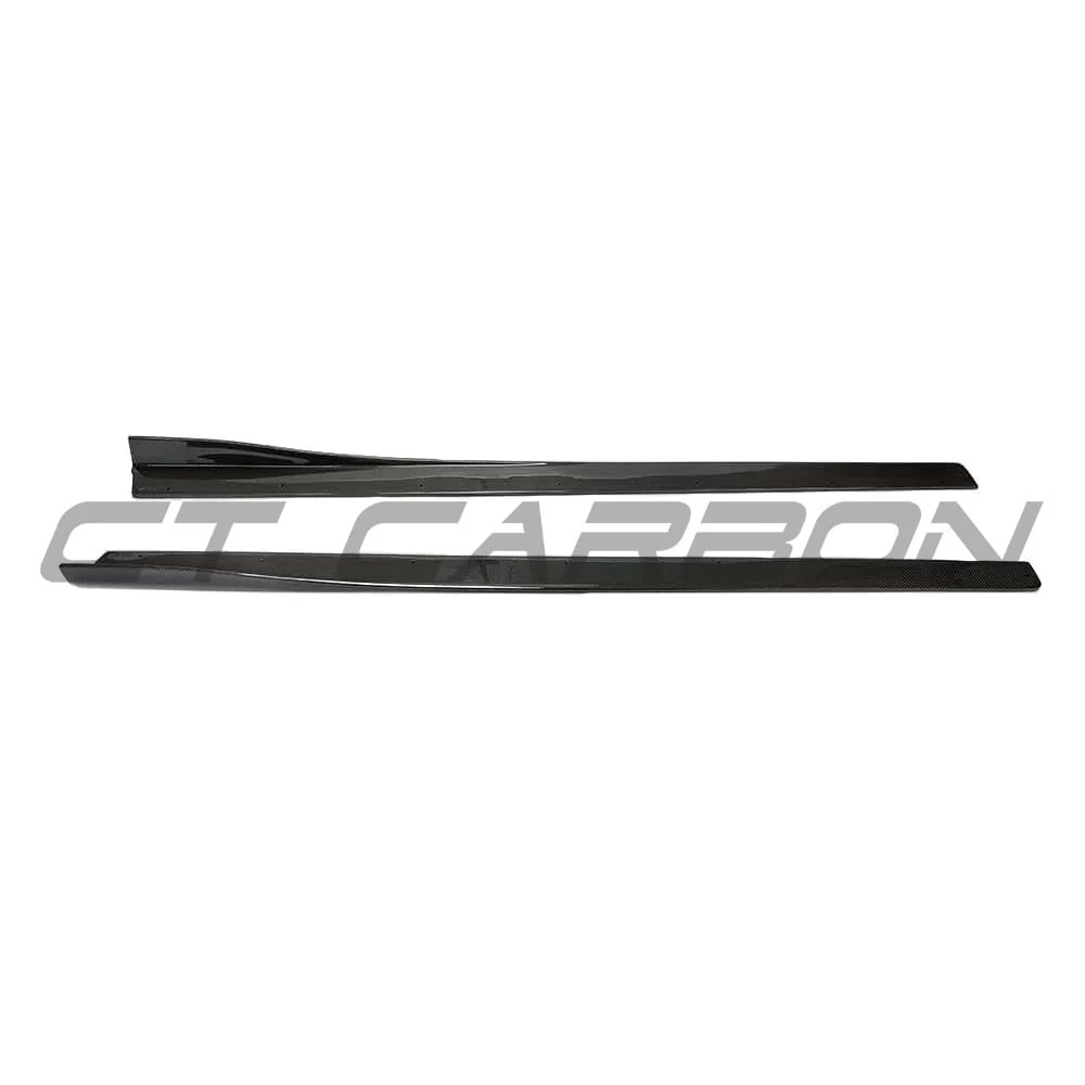 BMW M3/M4 (F80 F82 F83) 2014-2020 CARBON FIBRE SIDE SKIRTS - V2