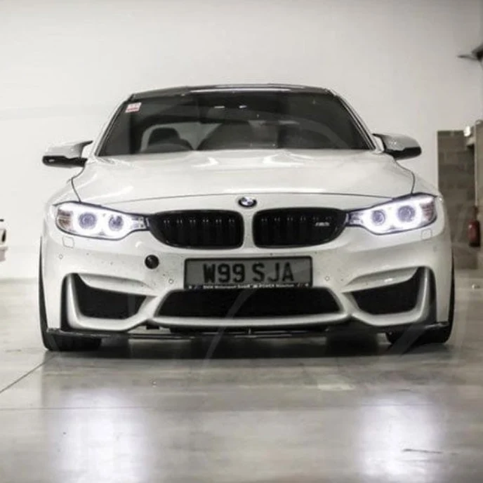 CT CARBON Splitter BMW M3/M4 (F80 F82 F83) CARBON FIBRE SPLITTER (NO CANARDS) - MP STYLE