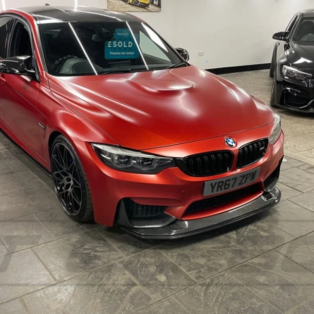 CT CARBON Splitter BMW M3/M4 (F80 F82 F83) CARBON FIBRE SPLITTER - GTS STYLE