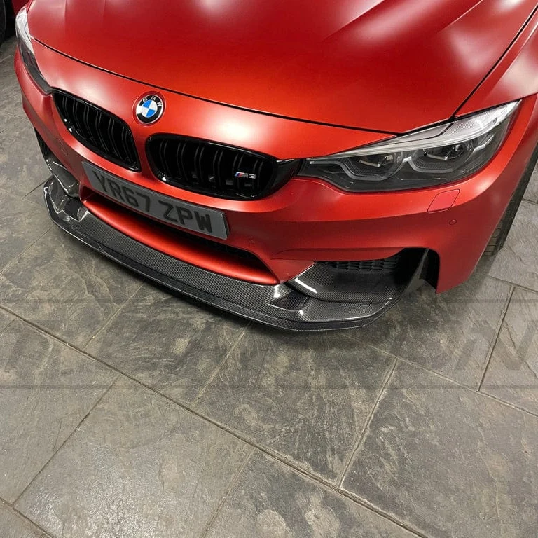 CT CARBON Splitter BMW M3/M4 (F80 F82 F83) CARBON FIBRE SPLITTER - GTS STYLE