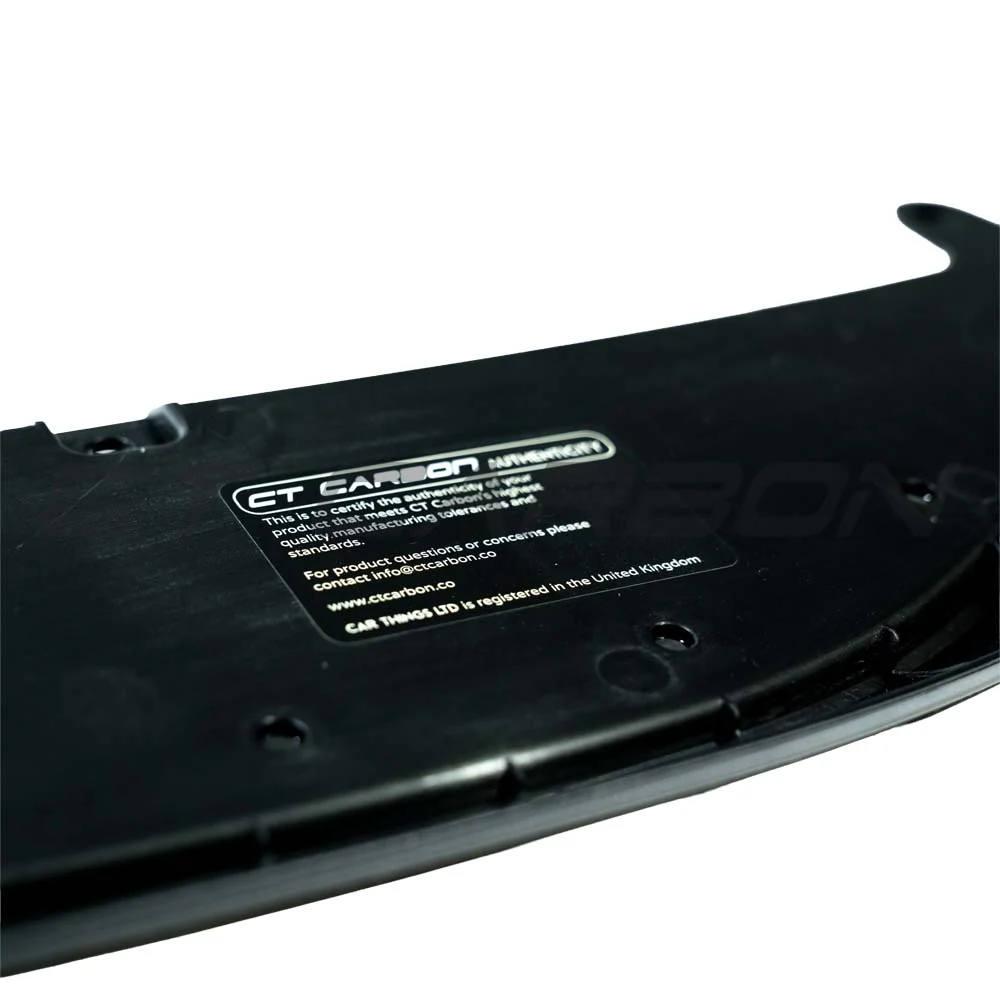 BMW M3/M4 (F80 F82 F83) 2014-2020 GLOSS BLACK SPLITTER - V1
