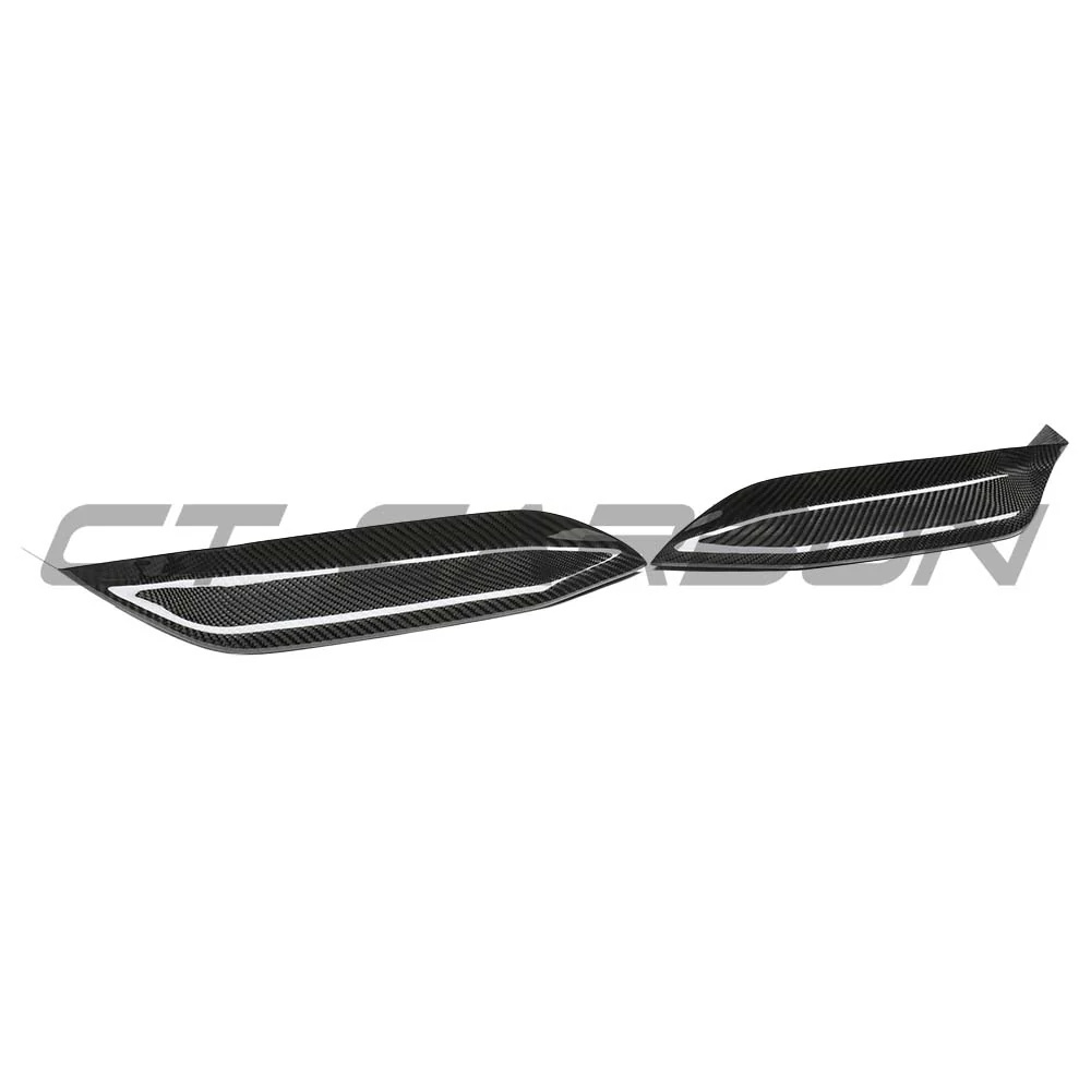 BMW M3/M4 (F80 F82 F83) 2014-2020 UPPER FRONT CARBON FIBRE CANARDS