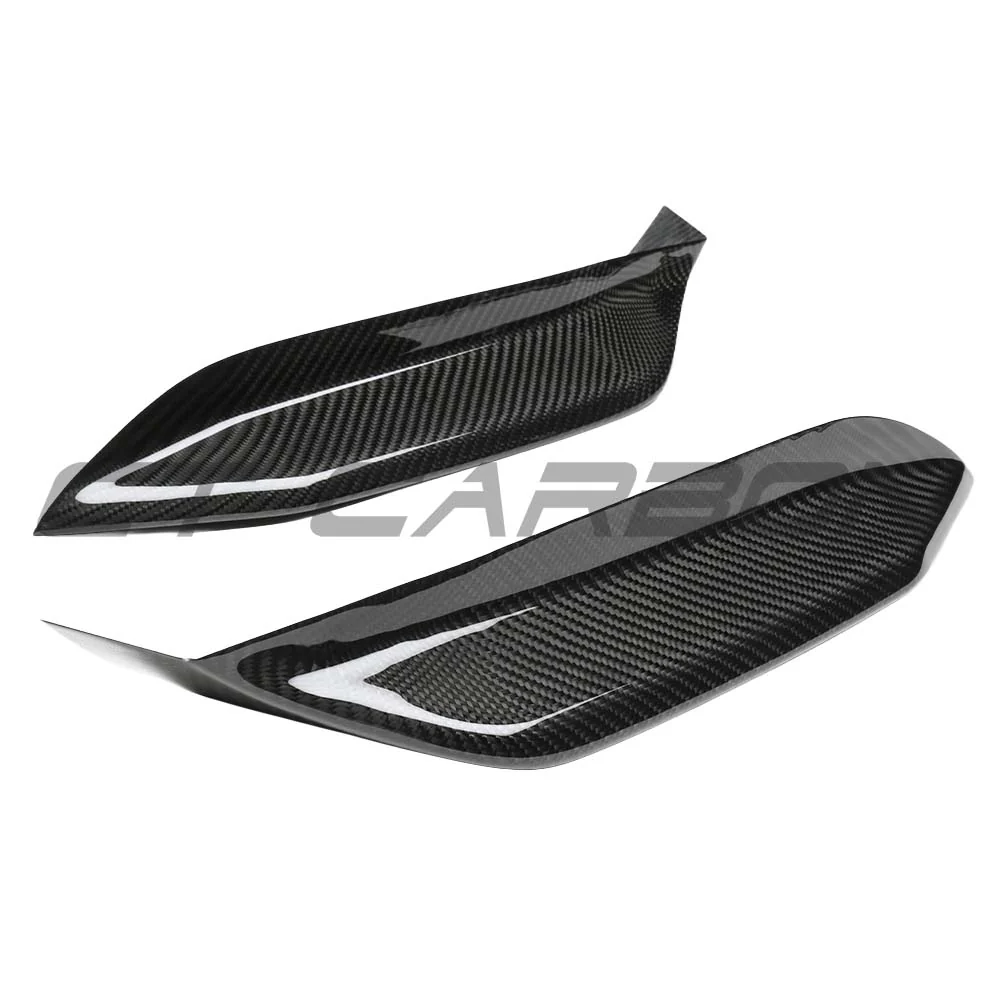 BMW M3/M4 (F80 F82 F83) 2014-2020 UPPER FRONT CARBON FIBRE CANARDS