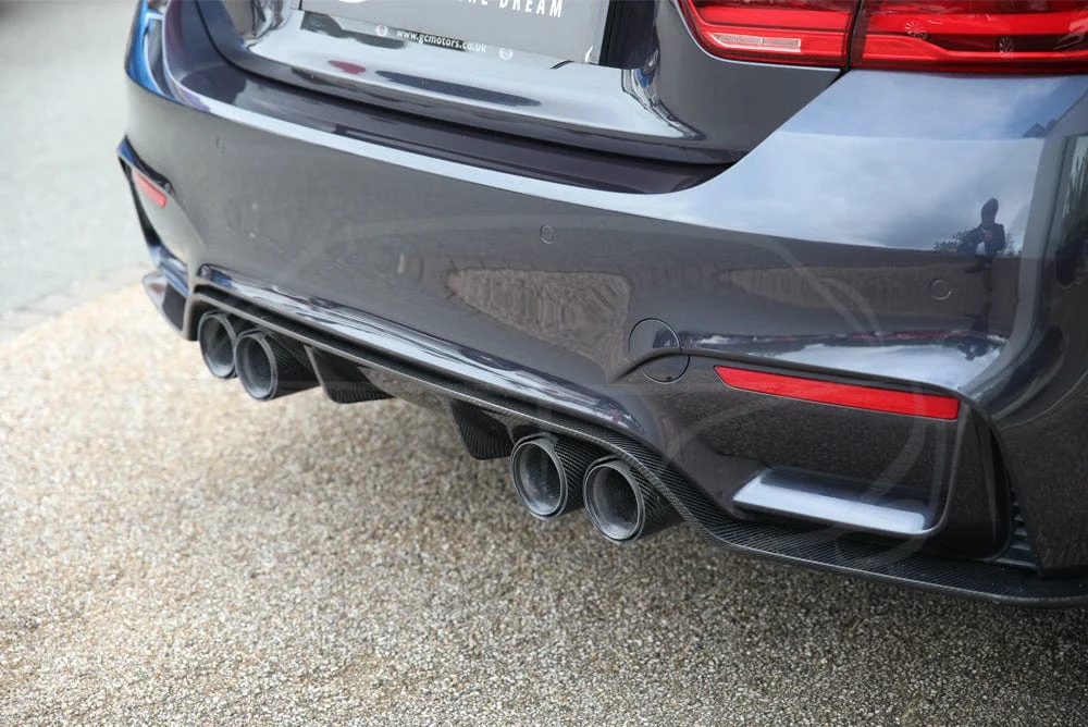 BMW M3/M4 (F80 F82 F83) CARBON FIBRE DIFFUSER - 3D STYLE