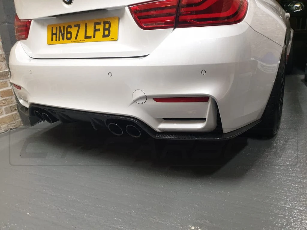 BMW M3/M4 (F80 F82 F83) CARBON FIBRE DIFFUSER - 3D STYLE