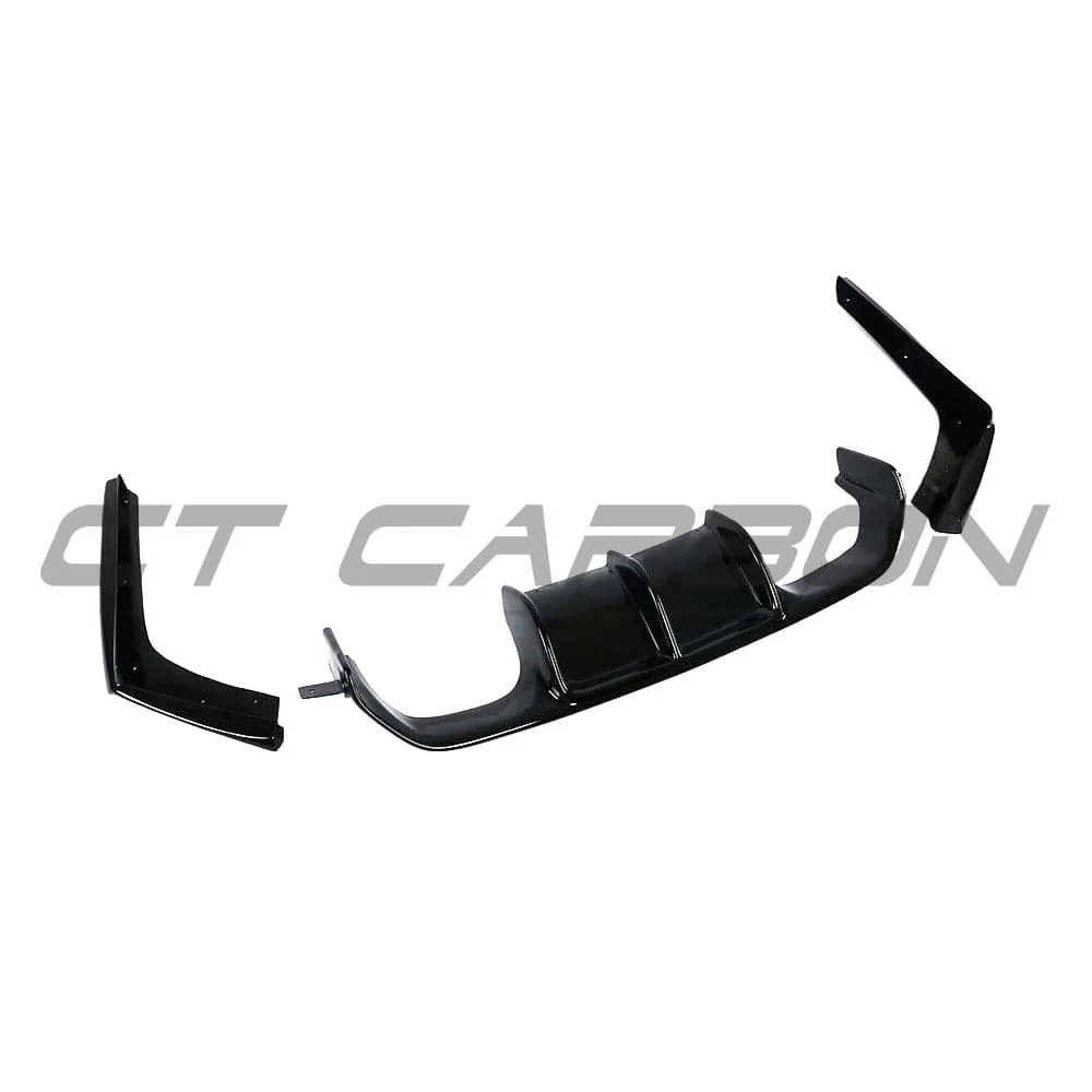 BMW M3/M4 (F80 F82 F83) GLOSS BLACK DIFFUSER - V STYLE