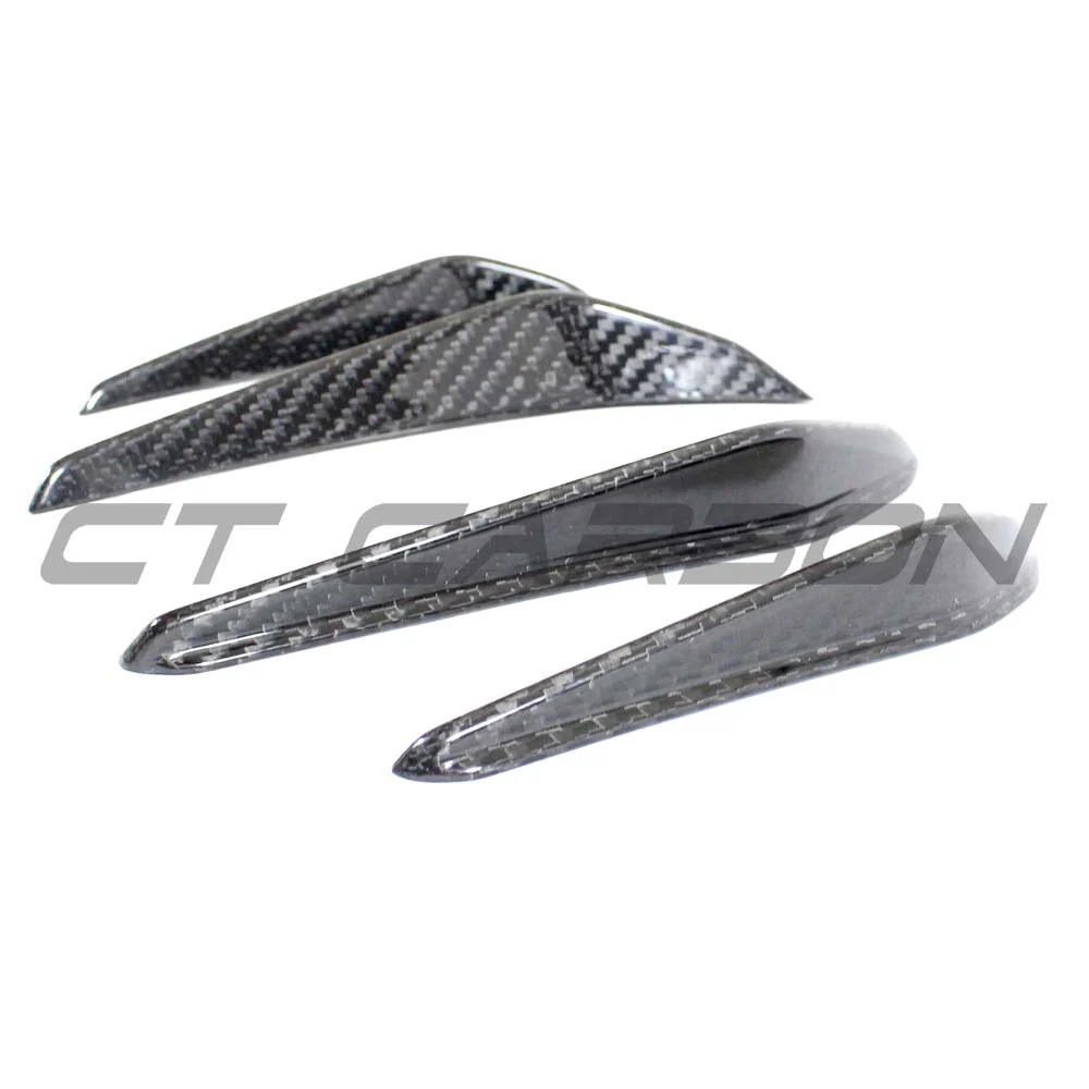 BMW M3/M4 (G80 G81 G82 G83) 2021+ CARBON FIBRE FRONT BUMPER CANARDS