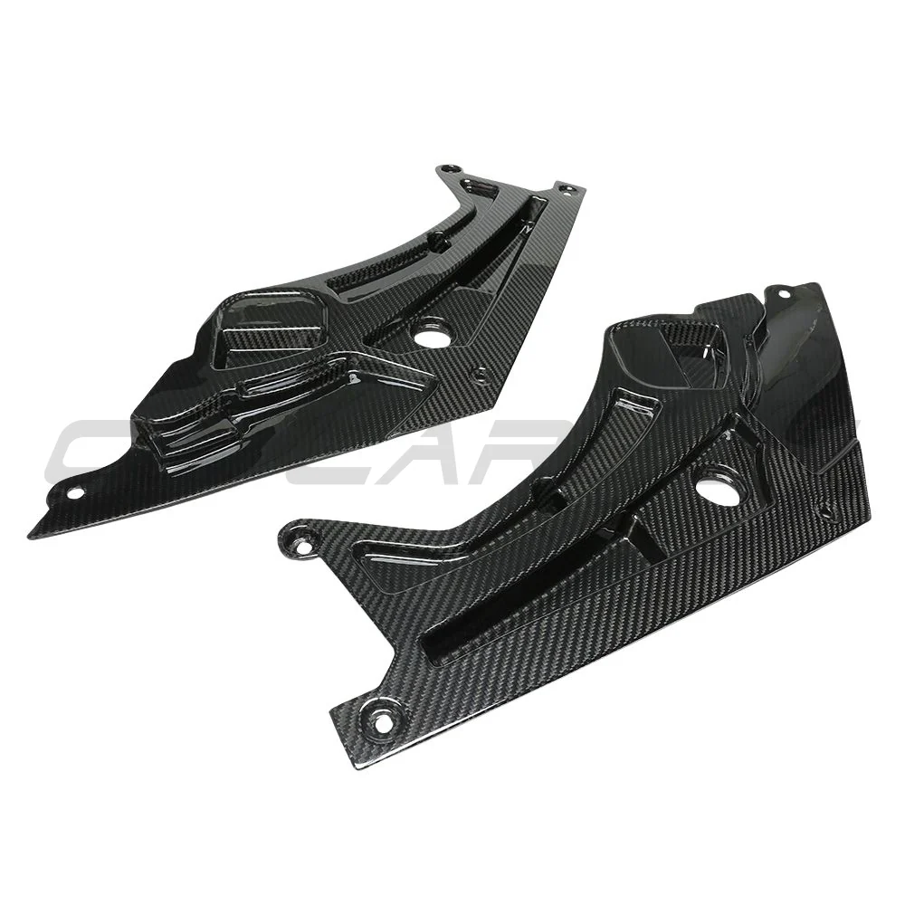 BMW M3 & M4 G80/G81/G82/G83 CARBON FIBRE HEADLIGHT COVER-Accessories-CT CARBON-CT Carbon - High-quality carbon fiber and gloss black aerodynamic parts for premium sports and luxury vehicles.