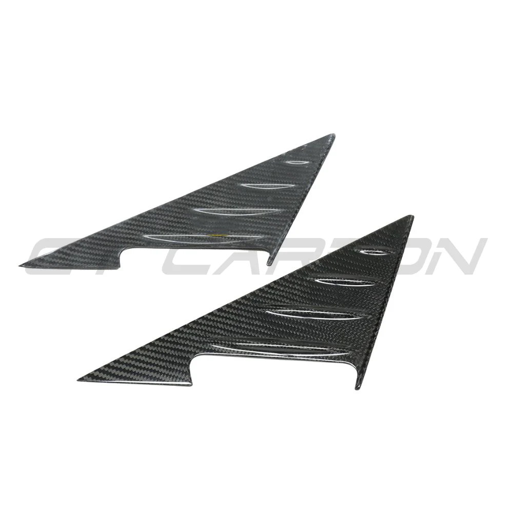 BMW M4 G82/G83 CARBON FIBRE MIRROR PILLAR TRIM-Accessories-CT CARBON-CT Carbon - High-quality carbon fiber and gloss black aerodynamic parts for premium sports and luxury vehicles.