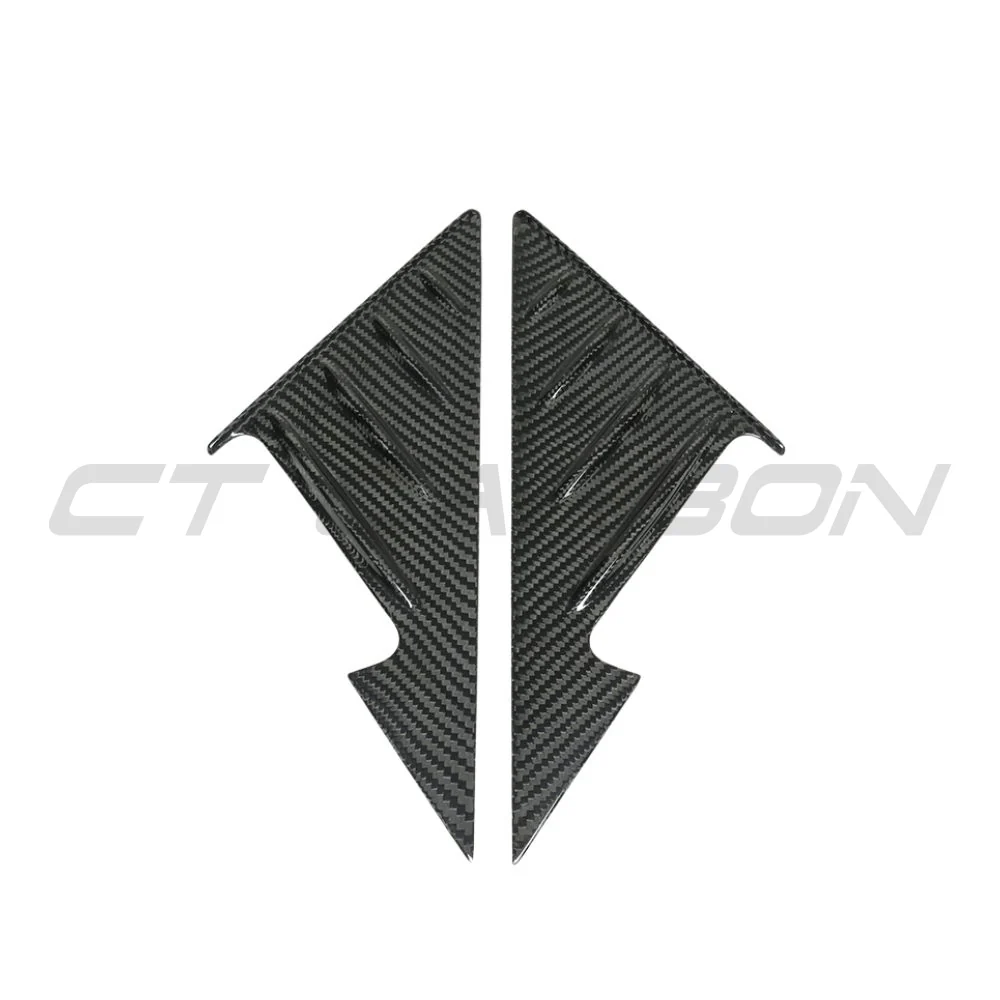 BMW M4 G82/G83 CARBON FIBRE MIRROR PILLAR TRIM-Accessories-CT CARBON-CT Carbon - High-quality carbon fiber and gloss black aerodynamic parts for premium sports and luxury vehicles.