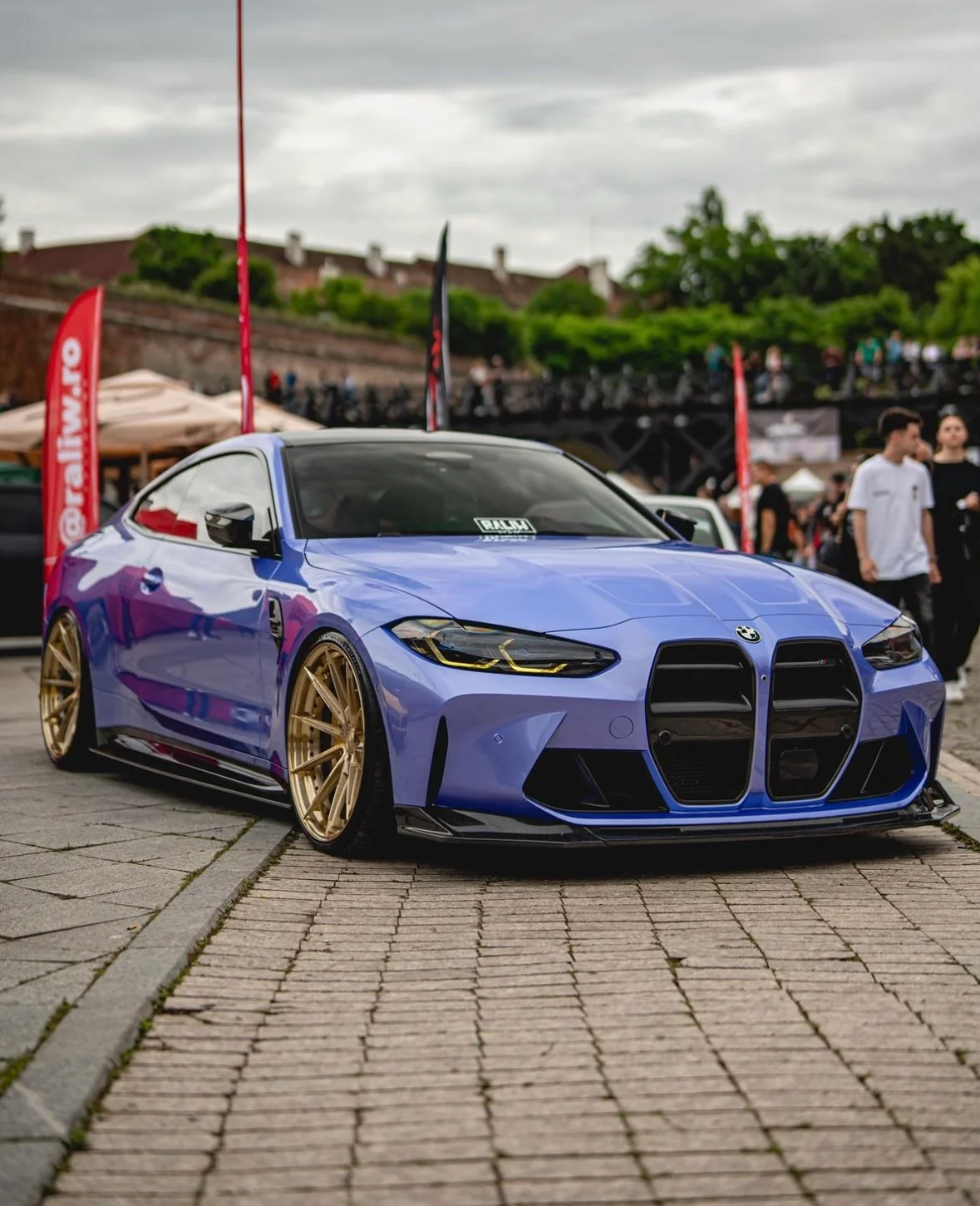 BMW M3 & M4 G80/G81/G82/G83 CARBON FIBRE SPLITTER - VS-Splitter-CT CARBON-CT Carbon - High-quality carbon fiber and gloss black aerodynamic parts for premium sports and luxury vehicles.