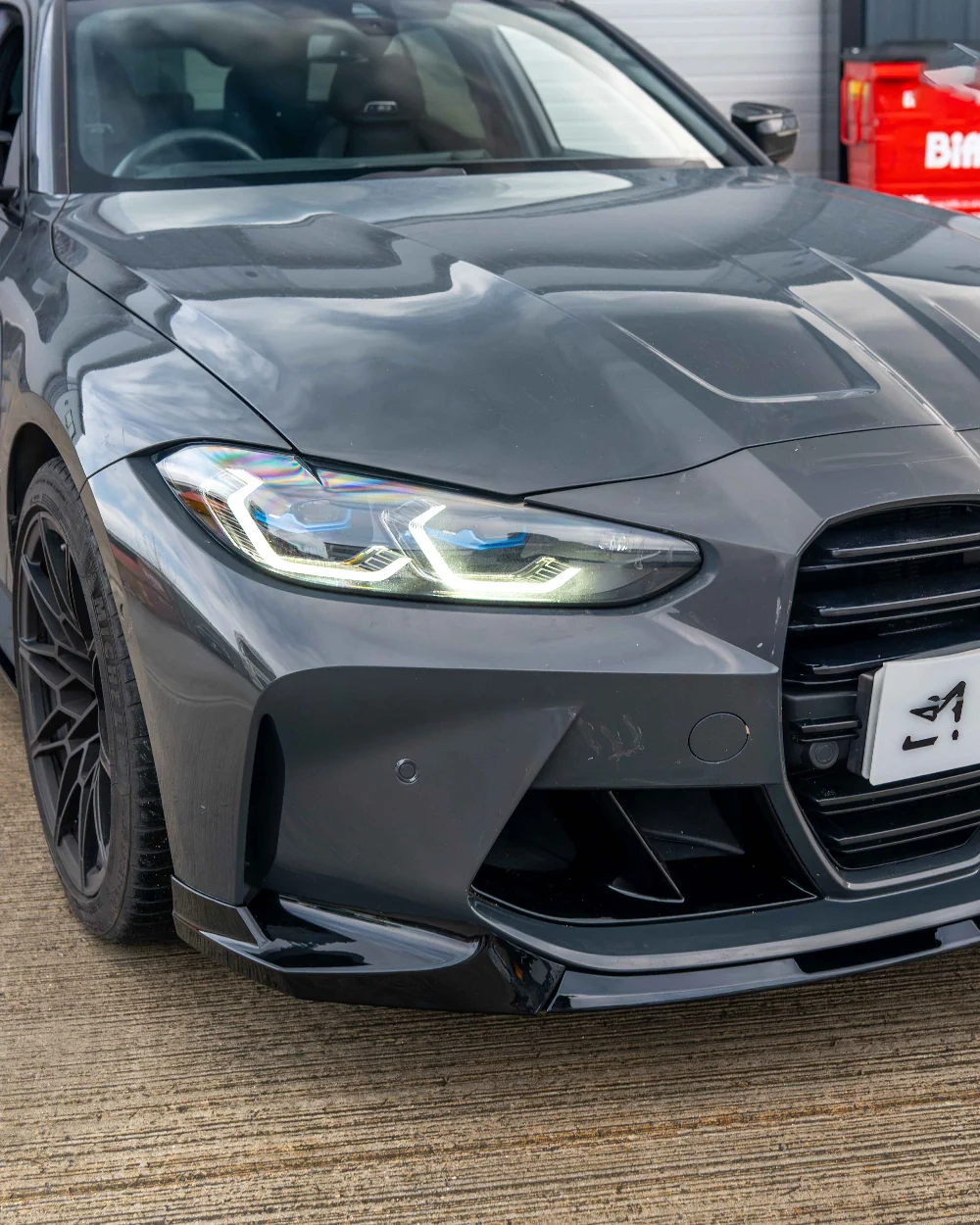 BMW G80/G81 M3 & G82/G83 M4 GLOSS BLACK DUCTS-Accessories-BLAK BY CT-CT Carbon - High-quality carbon fiber and gloss black aerodynamic parts for premium sports and luxury vehicles.