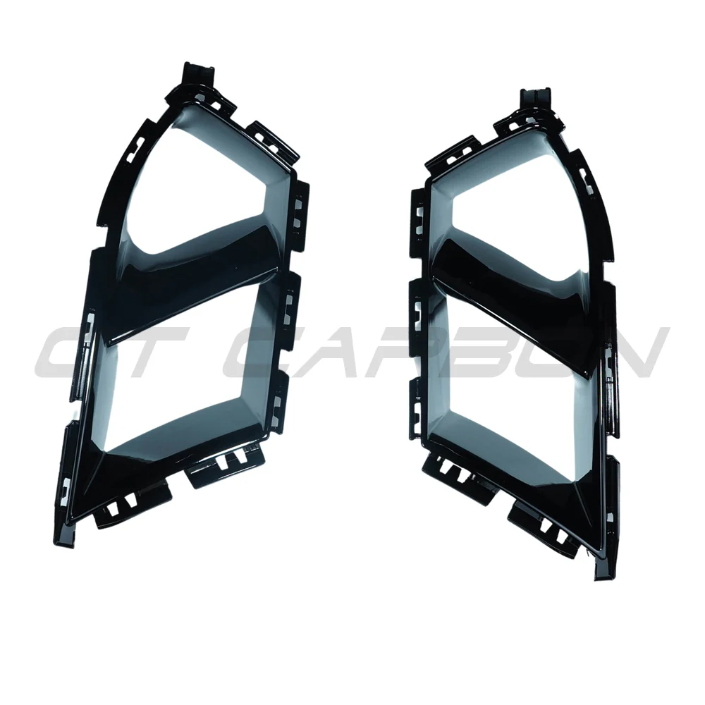 BMW G80/G81 M3 & G82/G83 M4 GLOSS BLACK DUCTS-Accessories-BLAK BY CT-CT Carbon - High-quality carbon fiber and gloss black aerodynamic parts for premium sports and luxury vehicles.