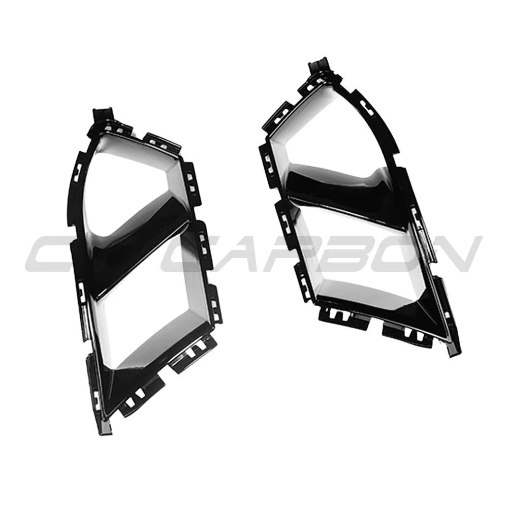 BMW G80/G81 M3 & G82/G83 M4 GLOSS BLACK DUCTS-Accessories-BLAK BY CT-CT Carbon - High-quality carbon fiber and gloss black aerodynamic parts for premium sports and luxury vehicles.