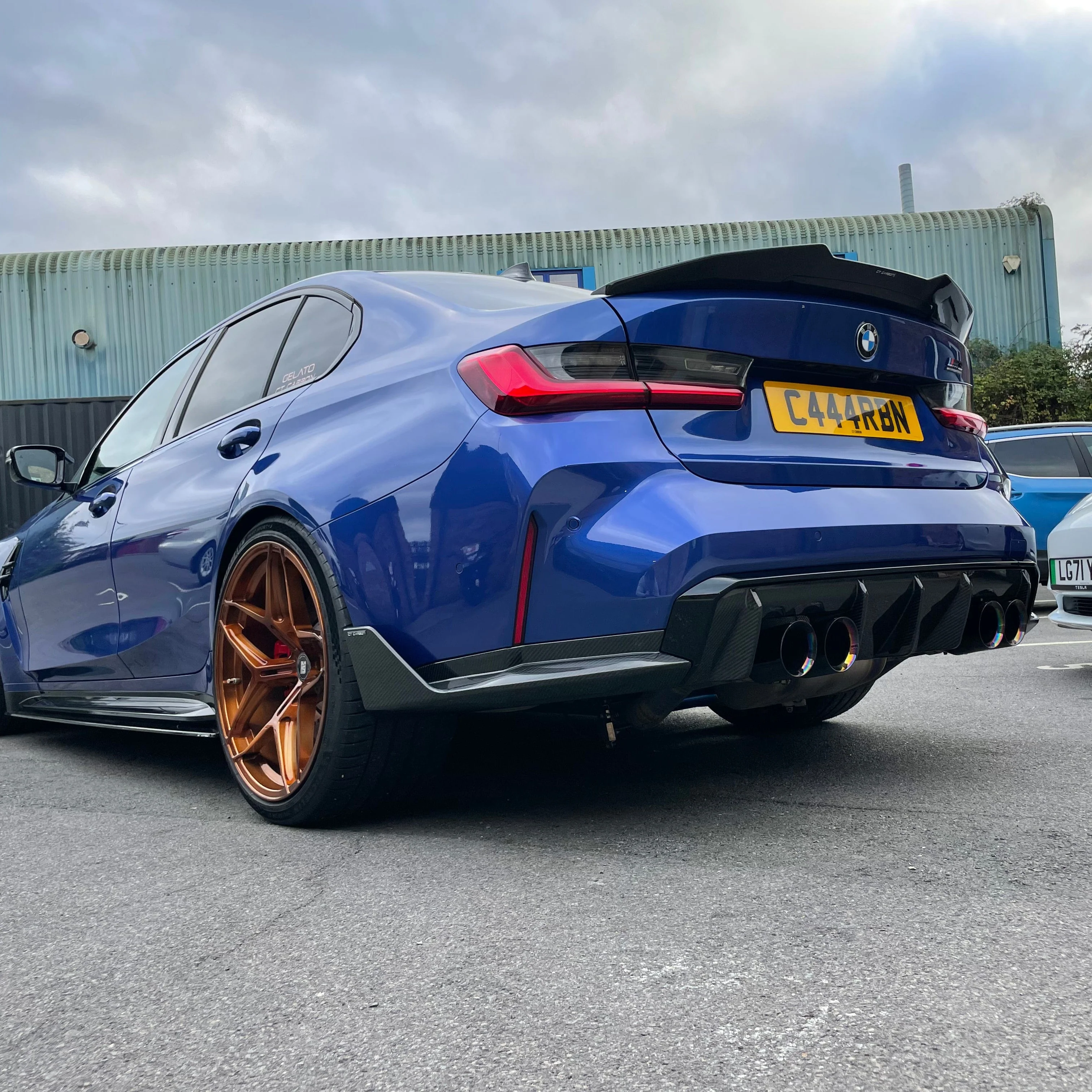 CT CARBON Vehicles & Parts BMW M4/4 SERIES G82/G22 CARBON FIBRE SPOILER - PS STYLE