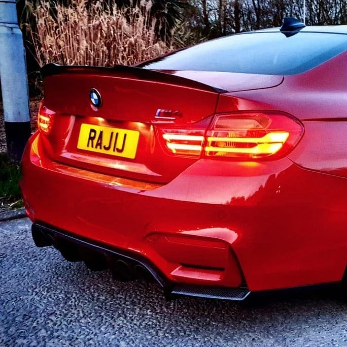 CT CARBON Spoiler BMW M4 F82 CARBON FIBRE SPOILER - MP STYLE