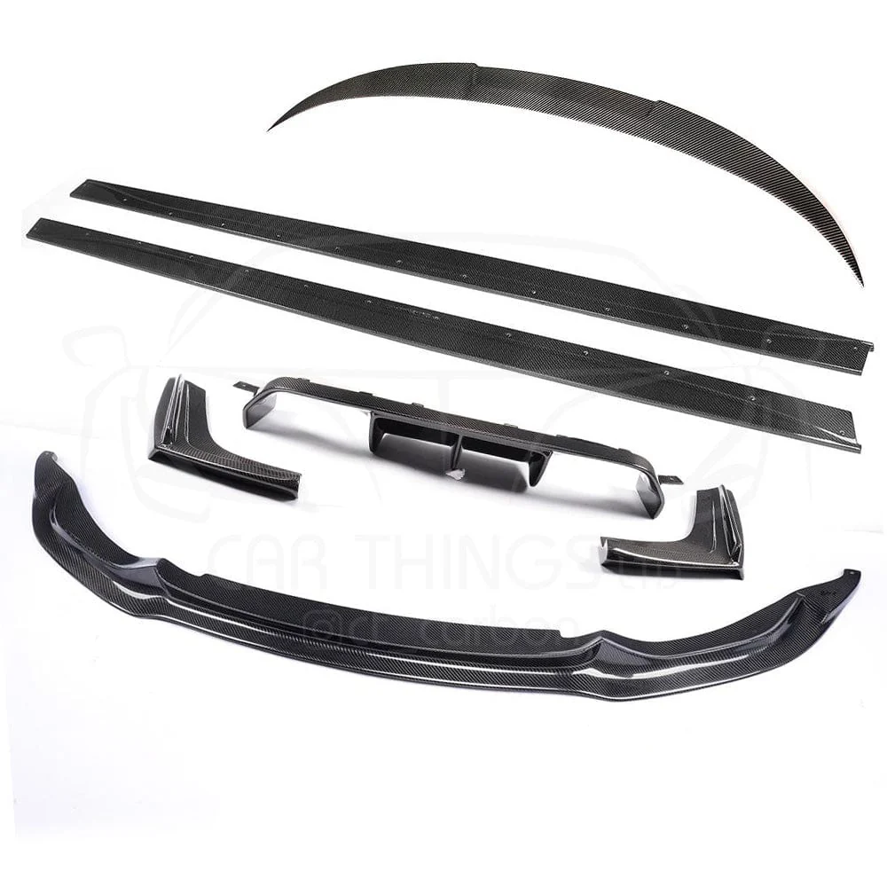 BMW M4 (F83) CONVERTIBLE FULL CARBON FIBRE KIT - V STYLE-Kit-CT CARBON-CT Carbon - High-quality carbon fiber and gloss black aerodynamic parts for premium sports and luxury vehicles.