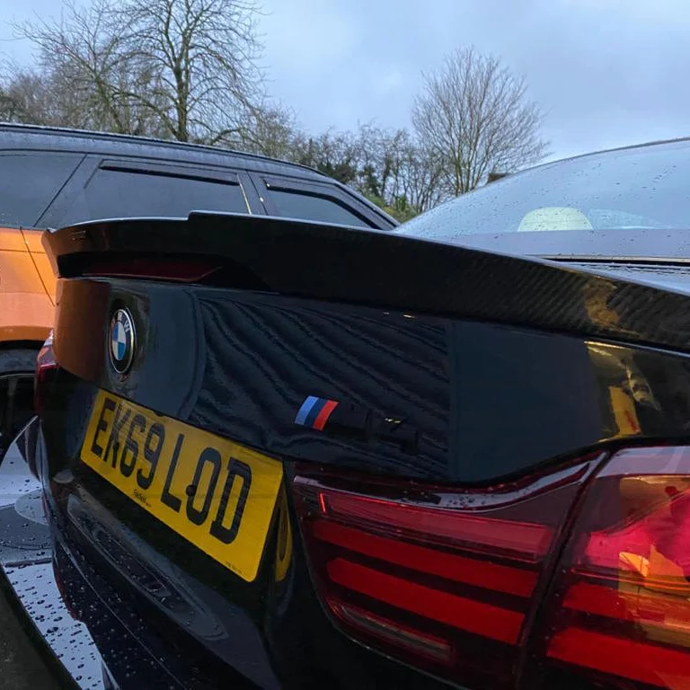 CT CARBON Spoiler BMW M4 F83 & F33 4 SERIES CARBON FIBRE SPOILER - V STYLE