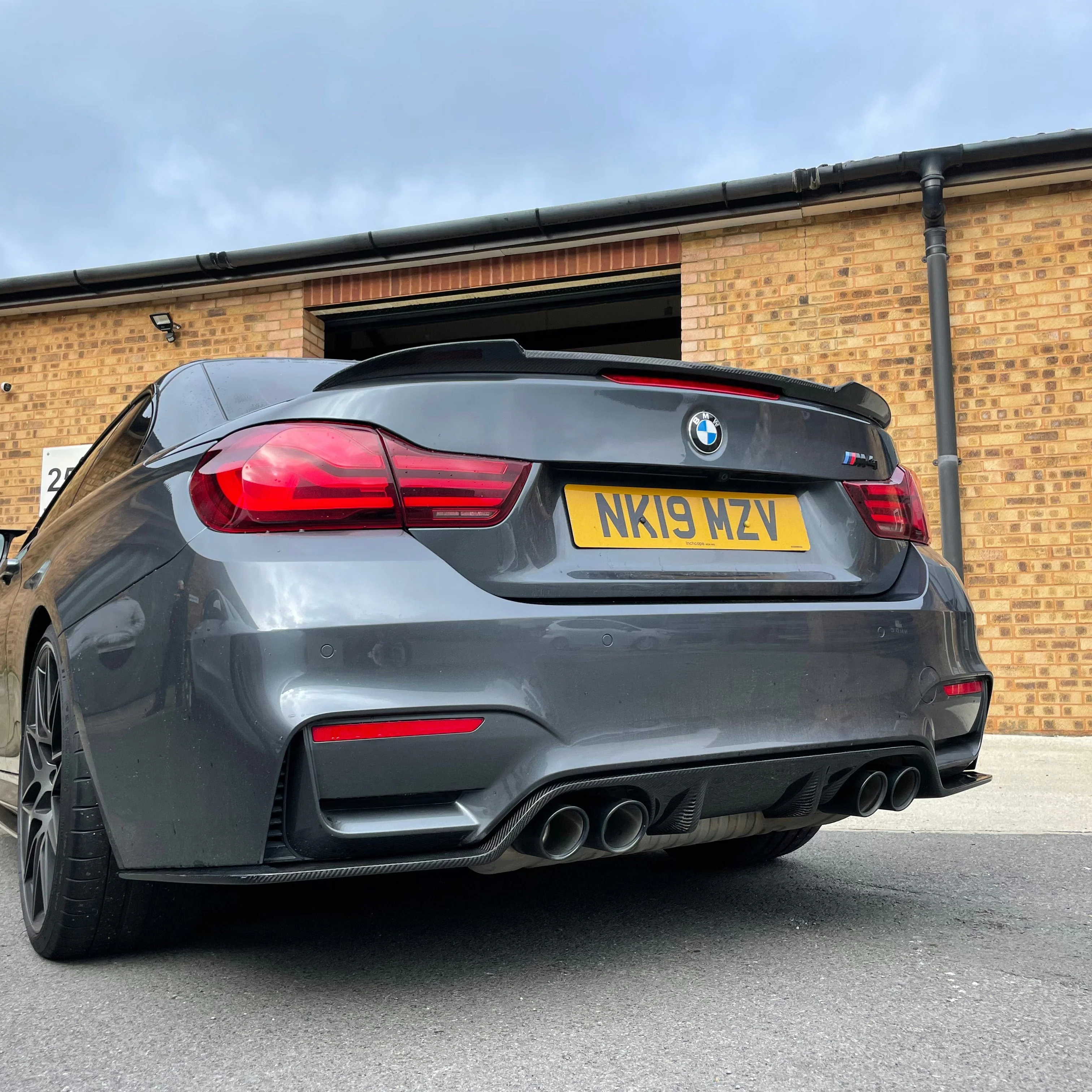 CT CARBON Vehicles & Parts BMW M4 F83 & F33 4 SERIES CARBON FIBRE SPOILER - CS STYLE