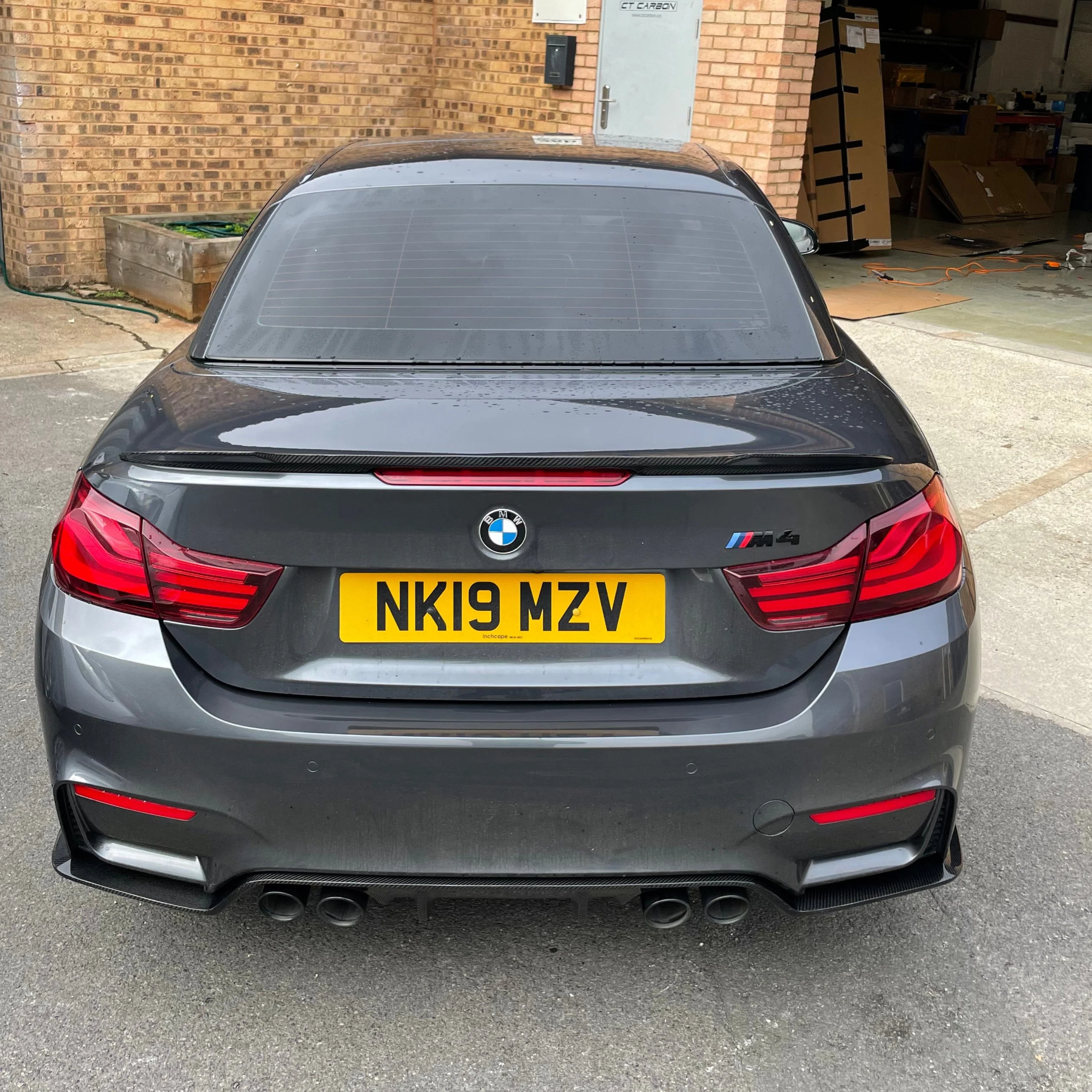 CT CARBON Vehicles & Parts BMW M4 F83 & F33 4 SERIES CARBON FIBRE SPOILER - CS STYLE