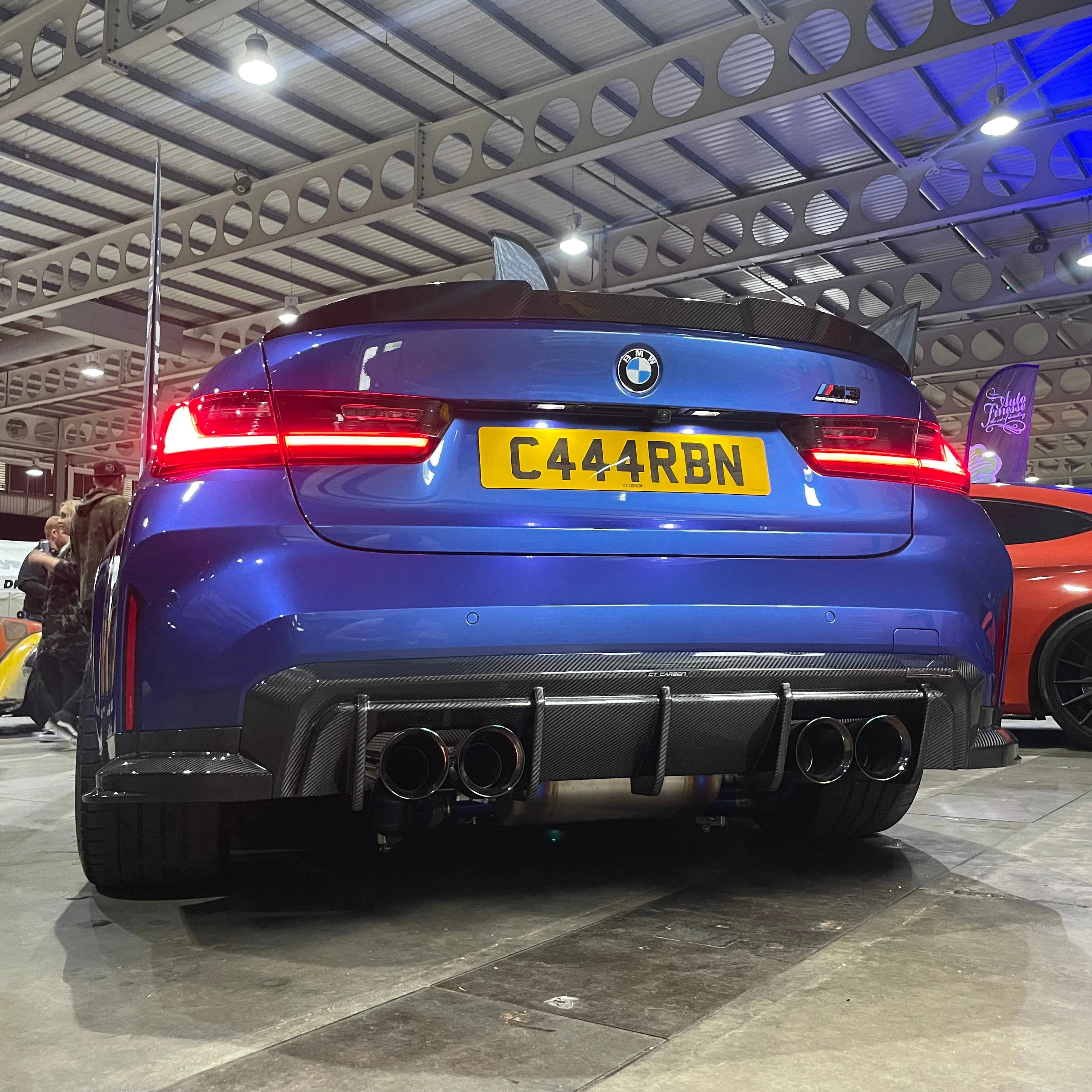 CT CARBON FULL KIT BMW M4 G82/G83 CARBON FIBRE DIFFUSER - CT DESIGN