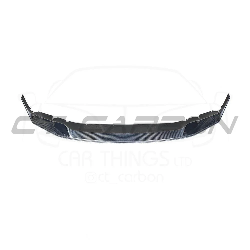 BMW M5 F90 CARBON FIBRE SPLITTER - GTS STYLE-Splitter-CT CARBON-CT Carbon - High-quality carbon fiber and gloss black aerodynamic parts for premium sports and luxury vehicles.