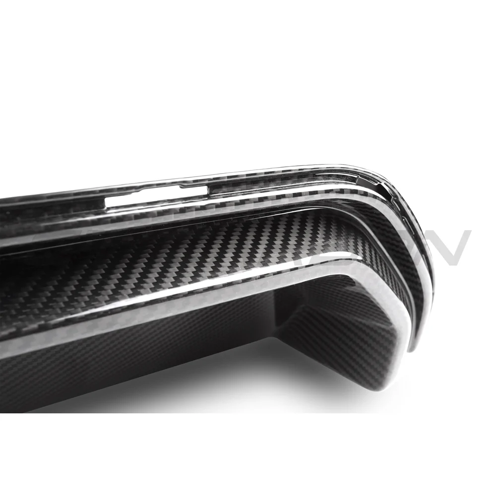 BMW M5 F90 2018-2024 PRE PREG CARBON FIBRE DIFFUSER - CS STYLE-Diffuser-CT CARBON-CT Carbon - High-quality carbon fiber and gloss black aerodynamic parts for premium sports and luxury vehicles.