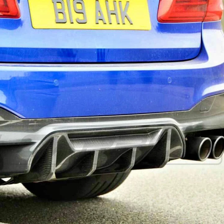CT CARBON Splitter BMW M5 F90 CARBON FIBRE DIFFUSER - MP STYLE