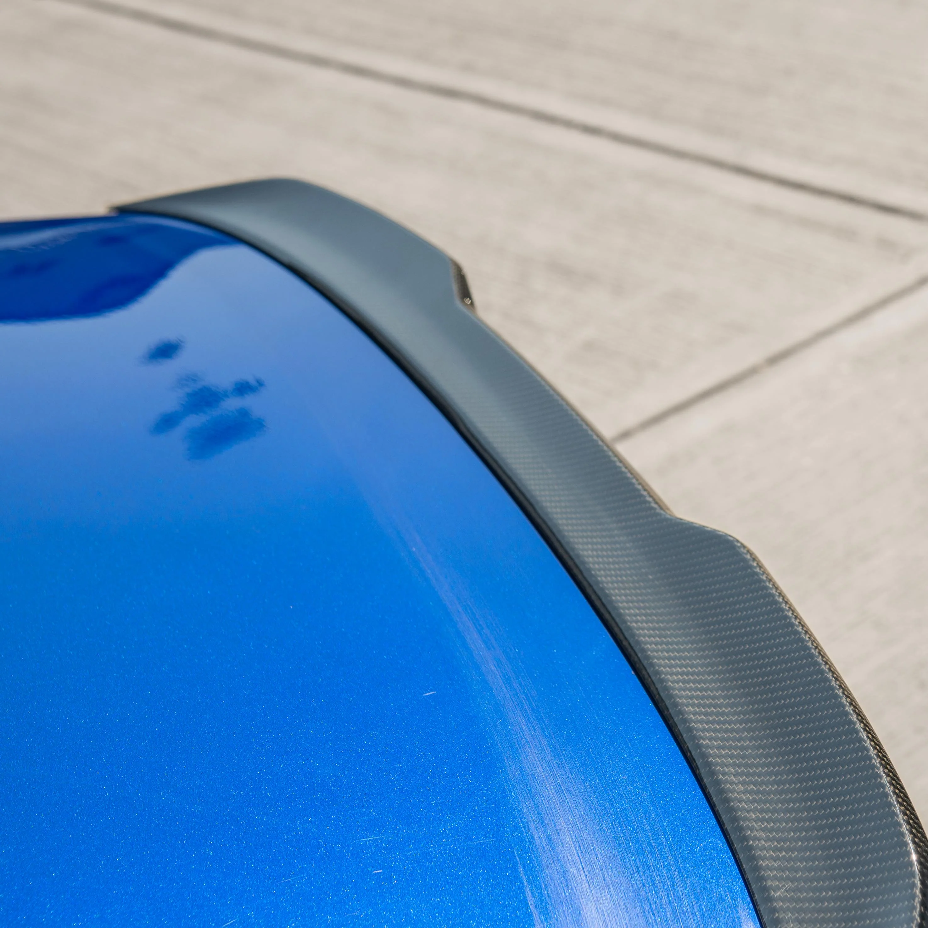 BMW M5 F90 & G30 5 SERIES CARBON FIBRE SPOILER - MP STYLE-Spoiler-CT CARBON-CT Carbon - High-quality carbon fiber and gloss black aerodynamic parts for premium sports and luxury vehicles.