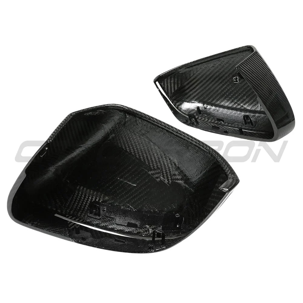 BMW M5 G90, 5 SERIES & i5 M60 G60 PRE-PREG CARBON FIBRE MIRRORS V2 - LHD-Accessories-CT CARBON-CT Carbon - High-quality carbon fiber and gloss black aerodynamic parts for premium sports and luxury vehicles.