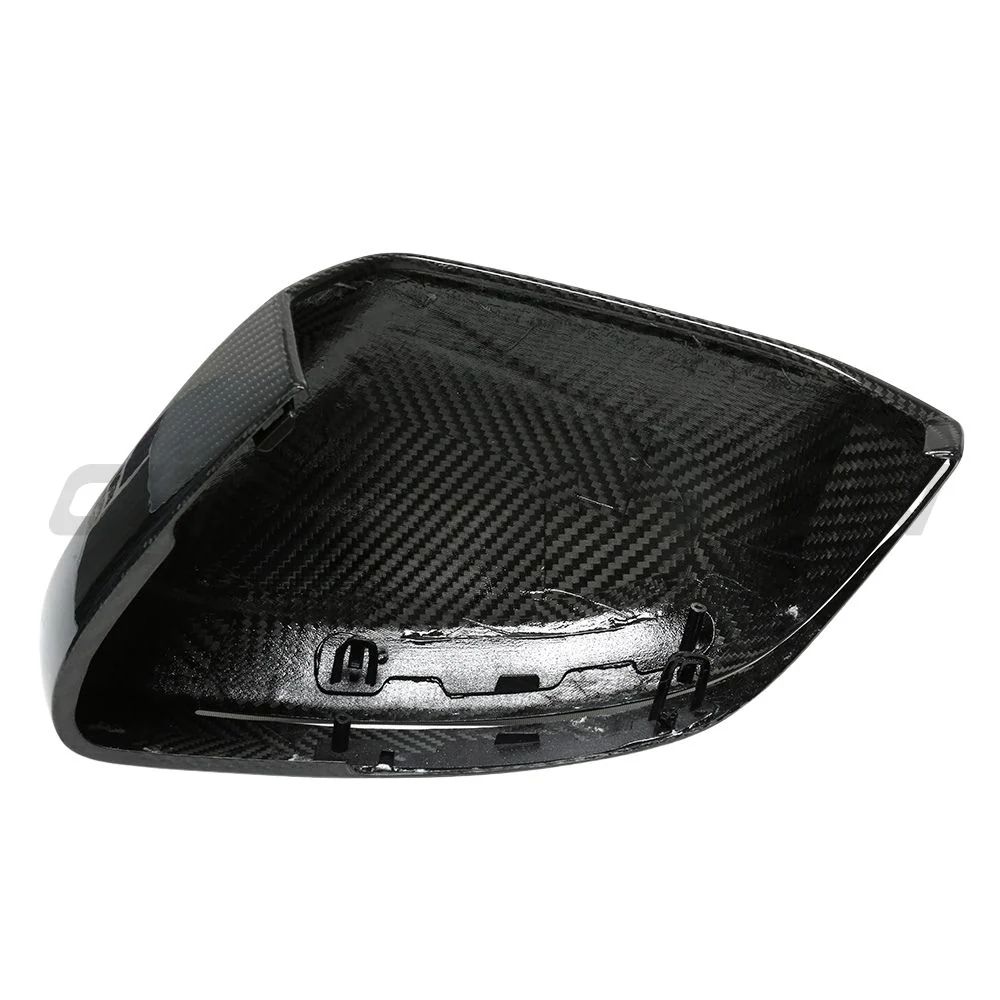 BMW M5 G90, 5 SERIES & i5 M60 G60 PRE-PREG CARBON FIBRE MIRRORS V2 - LHD-Accessories-CT CARBON-CT Carbon - High-quality carbon fiber and gloss black aerodynamic parts for premium sports and luxury vehicles.