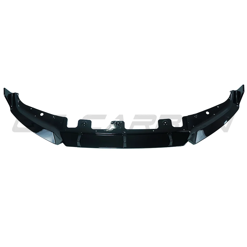 BMW U11 X1 2023+ GLOSS BLACK SPLITTER V1-Splitter-BLAK BY CT-CT Carbon - High-quality carbon fiber and gloss black aerodynamic parts for premium sports and luxury vehicles.