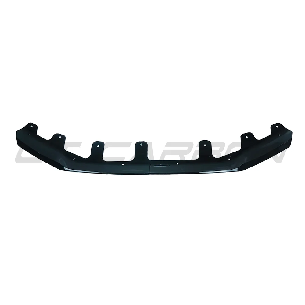 BMW U11 X1 2023+ GLOSS BLACK SPLITTER V2-Splitter-BLAK BY CT-CT Carbon - High-quality carbon fiber and gloss black aerodynamic parts for premium sports and luxury vehicles.