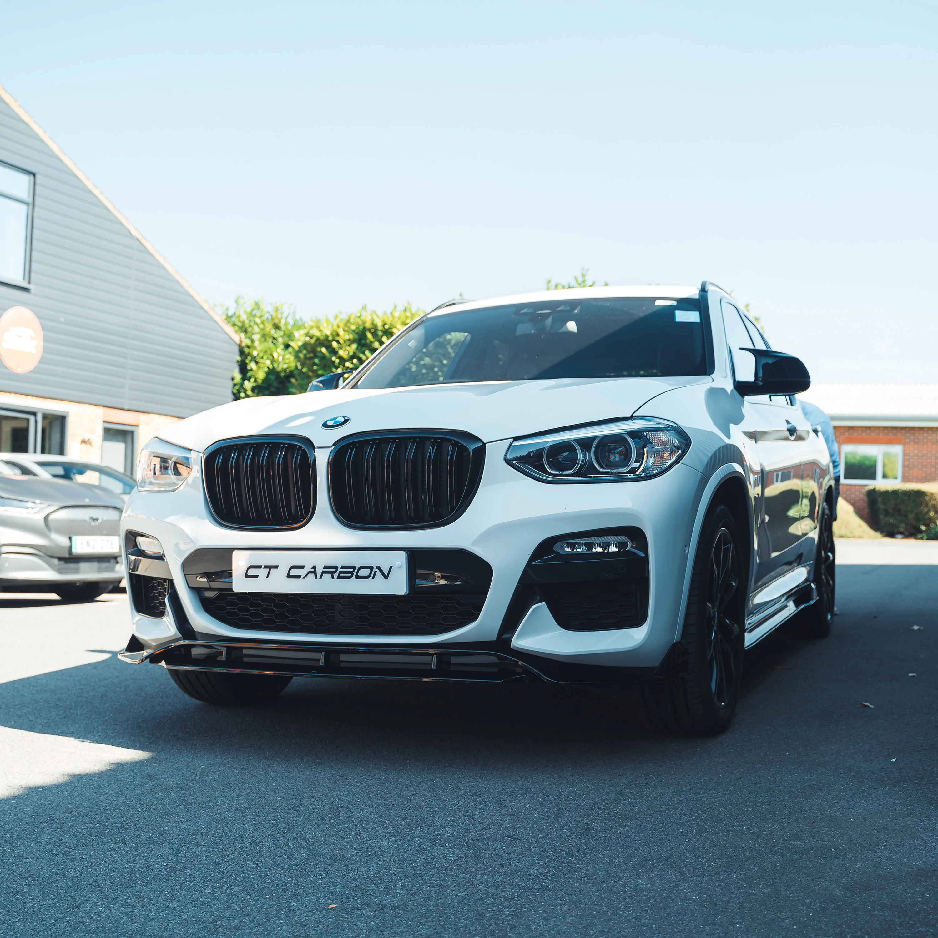 BMW X3 G01 2017-2020 FULL GLOSS BLACK KIT WITH TIPS-Kit-BLAK BY CT-CT Carbon - High-quality carbon fiber and gloss black aerodynamic parts for premium sports and luxury vehicles.