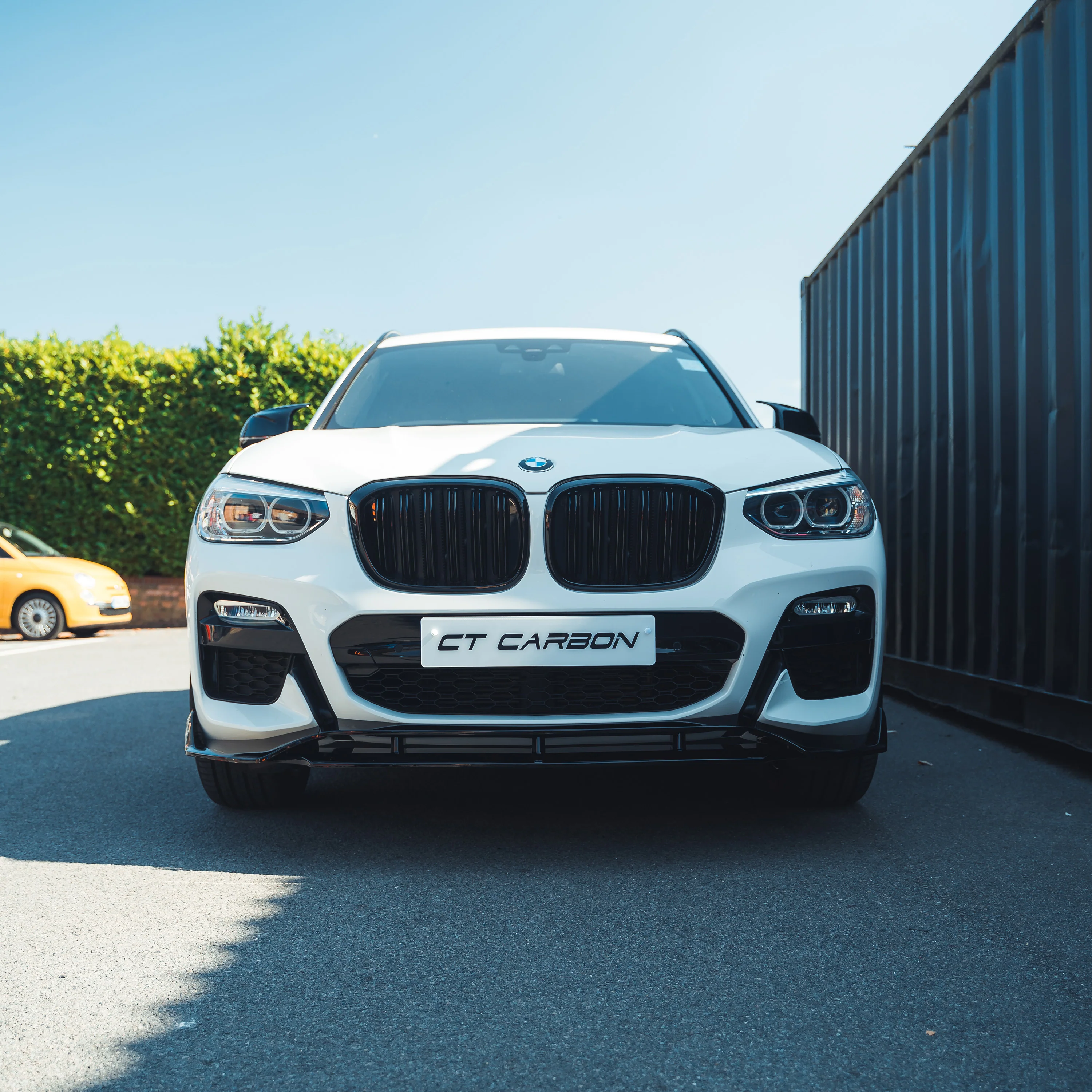 BMW X3 G01 2017-2020 FULL GLOSS BLACK KIT WITH TIPS-Kit-BLAK BY CT-CT Carbon - High-quality carbon fiber and gloss black aerodynamic parts for premium sports and luxury vehicles.