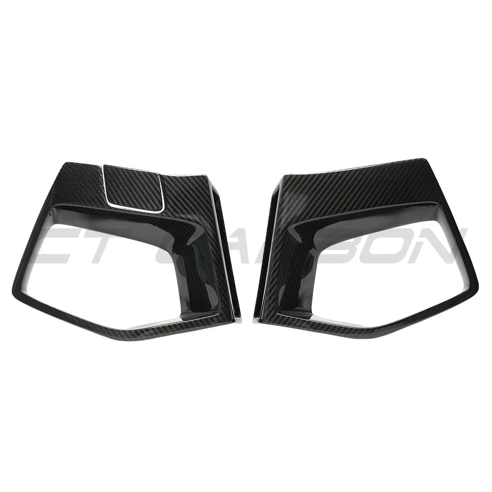 BMW X3M/X4M F97/F98 LCI 2022+ CARBON FIBRE FRONT BUMPER MIDDLE TRIM-Accessories-CT CARBON-CT Carbon - High-quality carbon fiber and gloss black aerodynamic parts for premium sports and luxury vehicles.