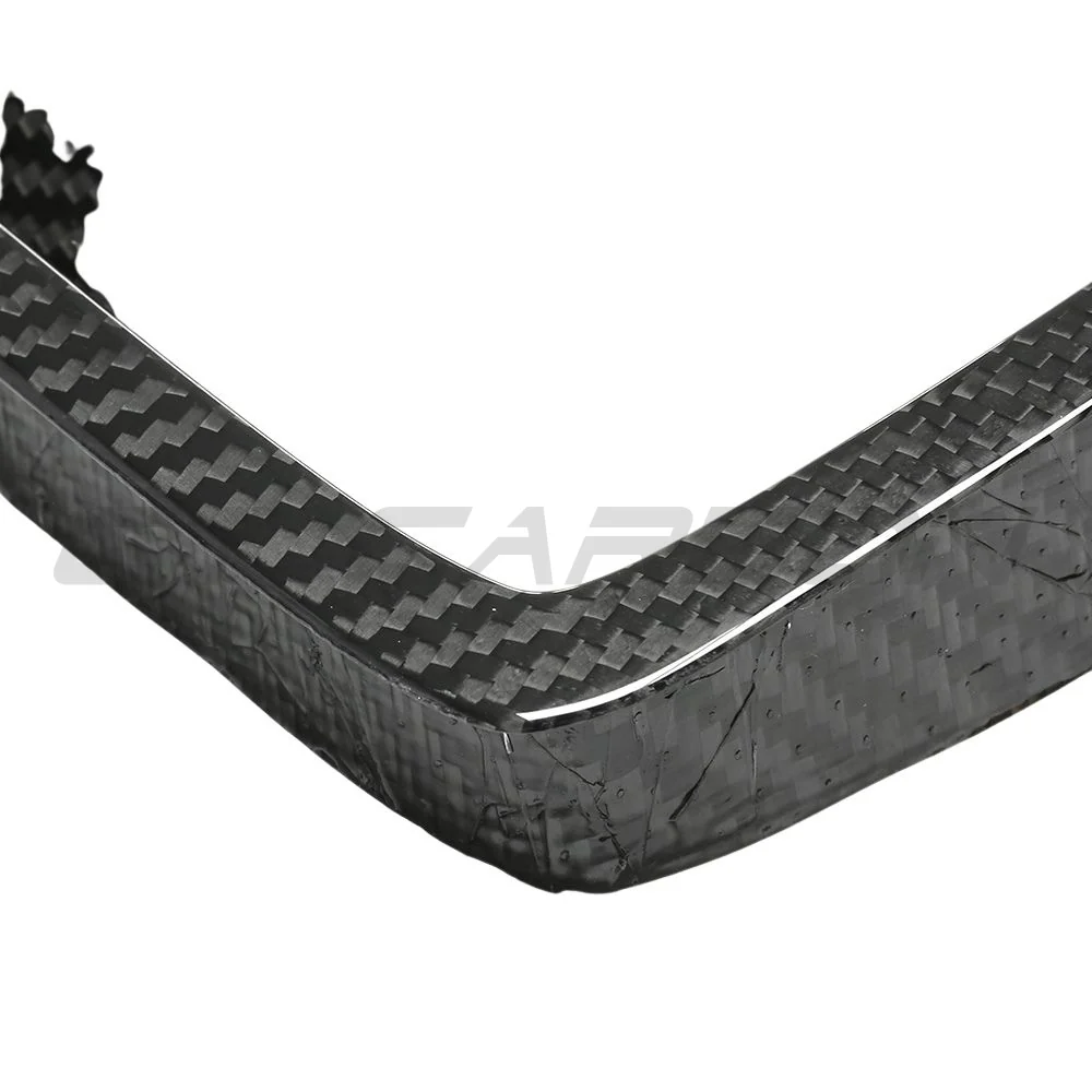 BMW X3M/X4M F97/F98 LCI 2022+ CARBON FIBRE FRONT BUMPER MIDDLE TRIM-Accessories-CT CARBON-CT Carbon - High-quality carbon fiber and gloss black aerodynamic parts for premium sports and luxury vehicles.
