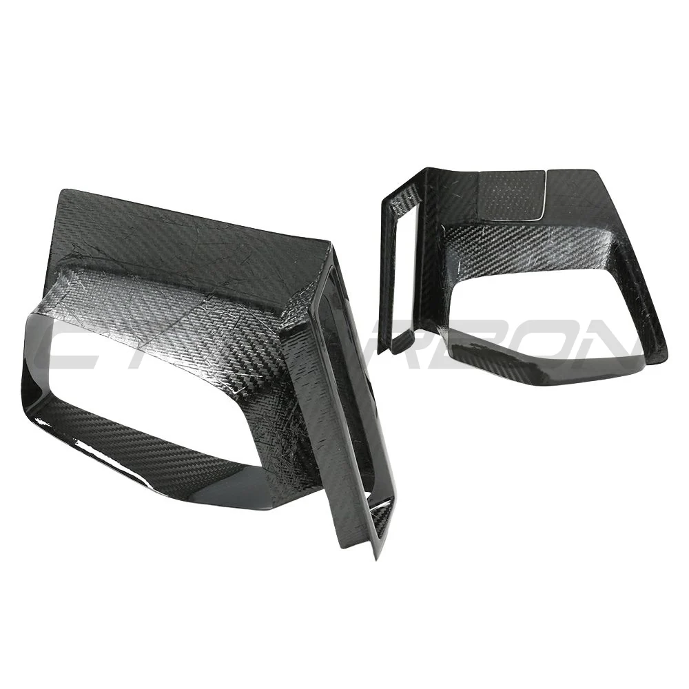 BMW X3M/X4M F97/F98 LCI 2022+ CARBON FIBRE FRONT BUMPER MIDDLE TRIM-Accessories-CT CARBON-CT Carbon - High-quality carbon fiber and gloss black aerodynamic parts for premium sports and luxury vehicles.