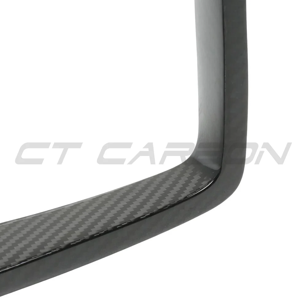 BMW X3M/X4M F97/F98 LCI 2022+ CARBON FIBRE FRONT BUMPER MIDDLE TRIM-Accessories-CT CARBON-CT Carbon - High-quality carbon fiber and gloss black aerodynamic parts for premium sports and luxury vehicles.