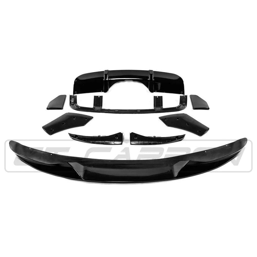 BLAK BY CT FULL KIT BMW X5 F15 GLOSS BLACK FULL KIT - MP STYLE - BLAK BY CT CARBON